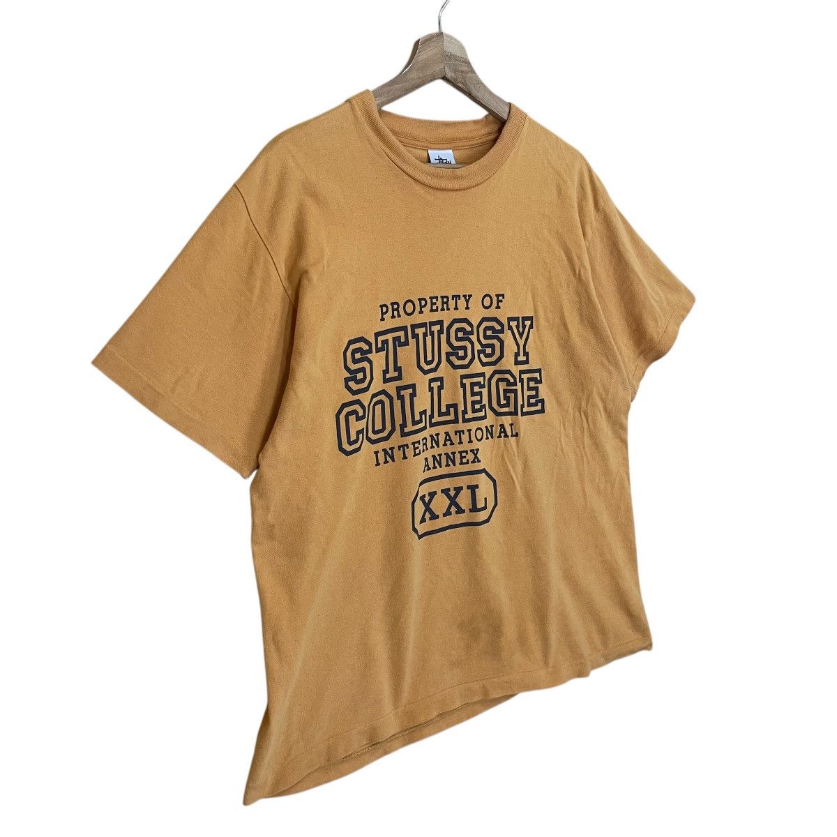 Japanese Brand Vintage 90s Property Of Stussy Collage Shortsleeve Tee Size US L / EU 52-54 / 3 - 2 Thumbnail