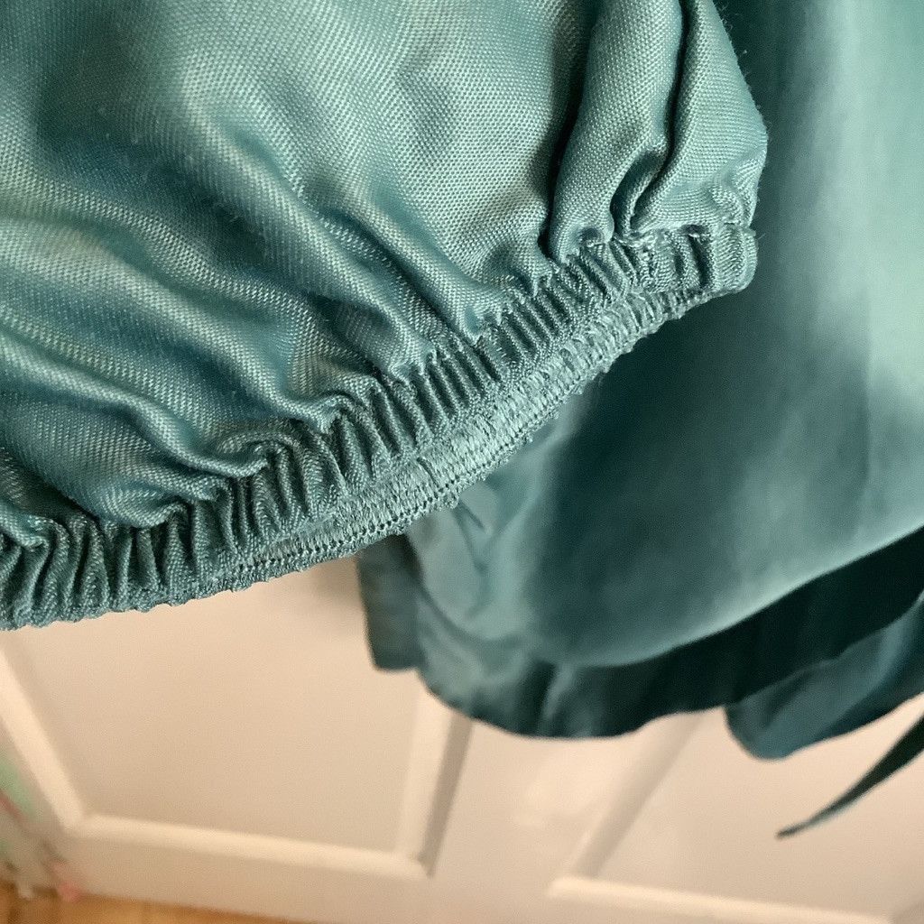 Zara Women's Zara wrap Dress XS Teal Size XS / US 0-2 / IT 36-38 - 8 Thumbnail