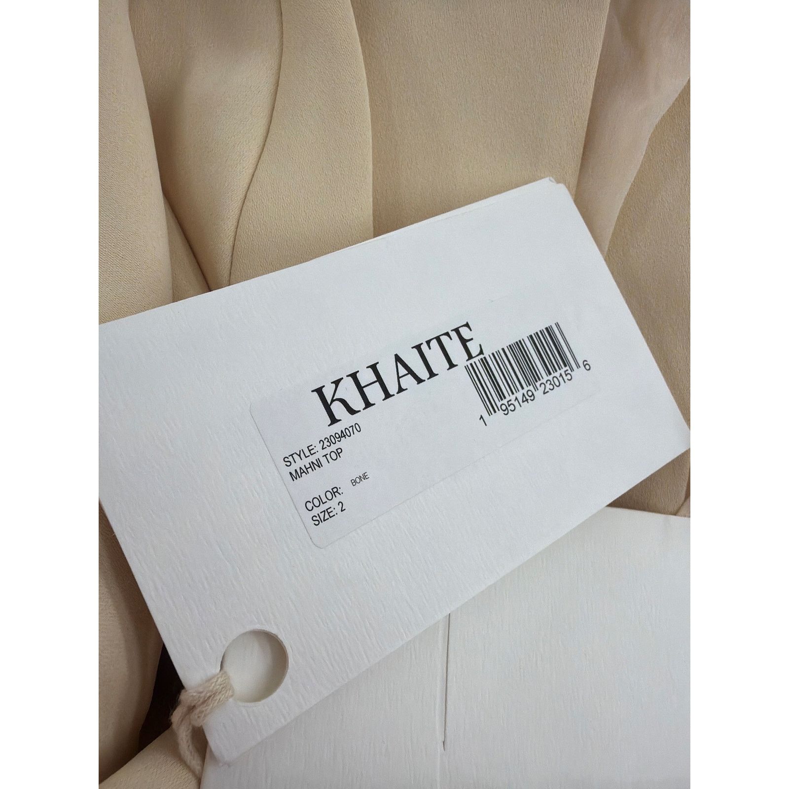 KHAITE Khaite Women's Bone Mahni Top Size 2 Size XS / US 0-2 / IT 36-38 - 5 Thumbnail