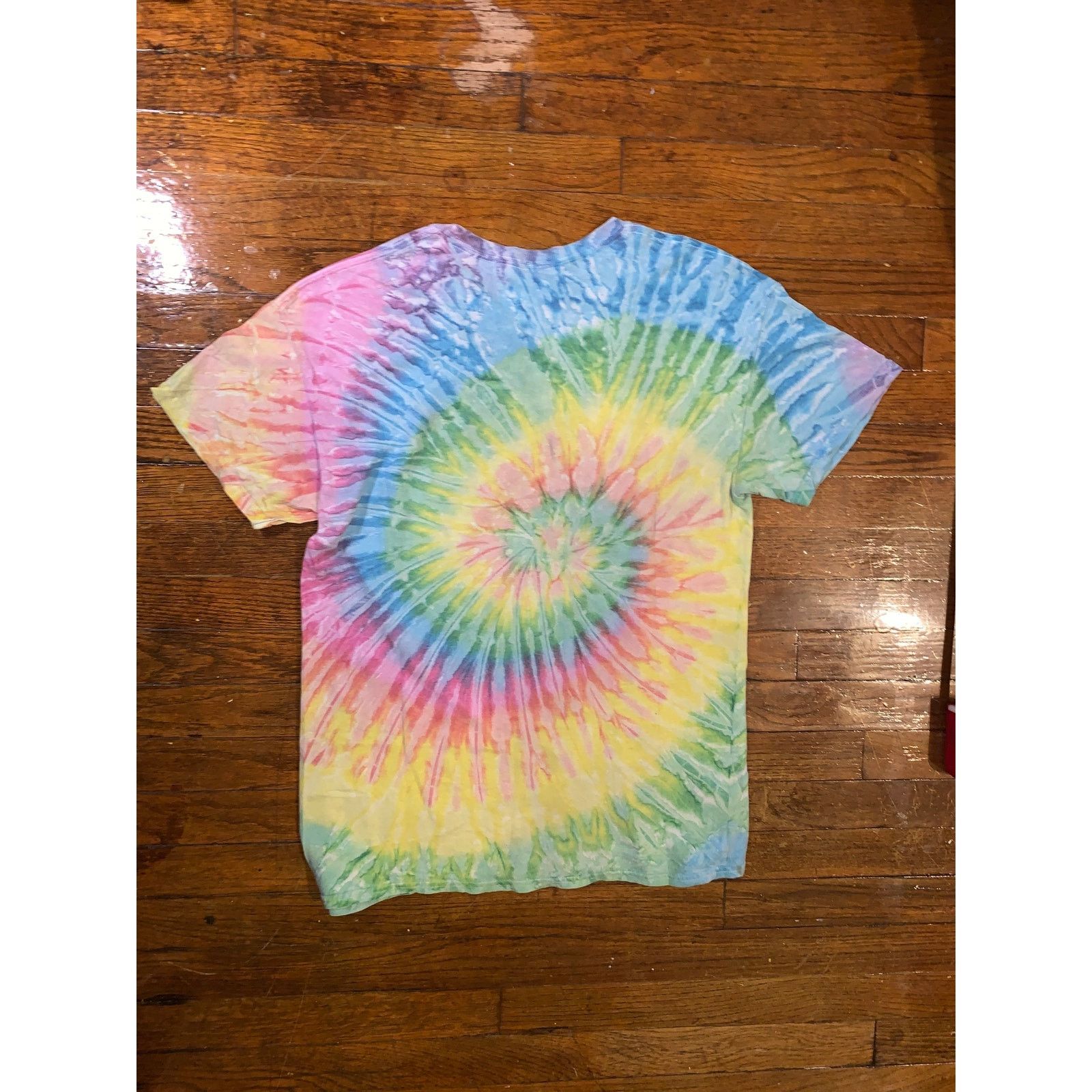 Gildan Northlane Medium Tie Dye Vitruvian Baphomet Occult Band Tee Size US M / EU 48-50 / 2 - 3 Thumbnail