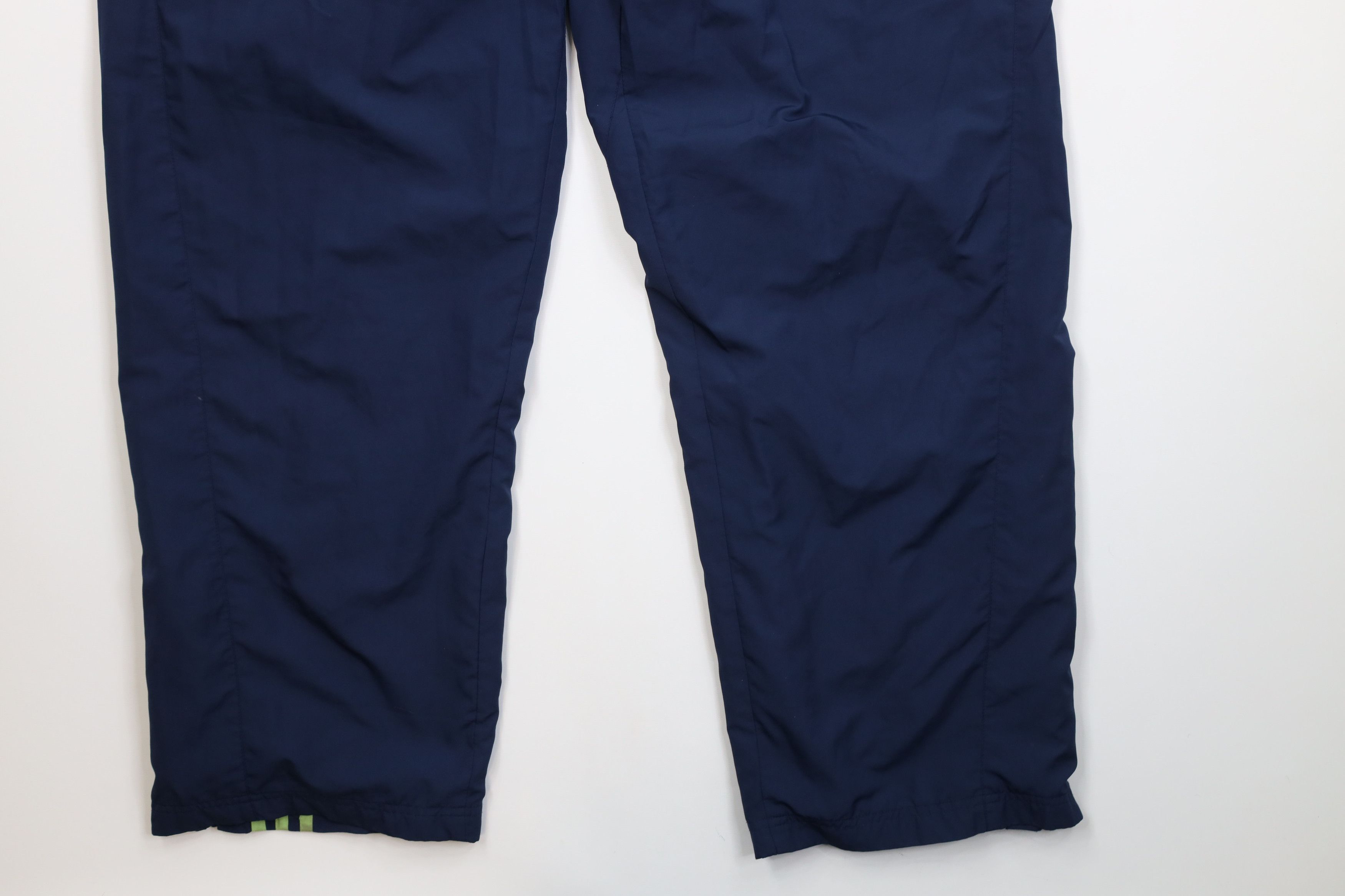 Adidas Vintage 90s Y2K Adidas Lined Wide Leg Windbreaker Pants Size 36" / US 14 / IT 50 - 5 Thumbnail