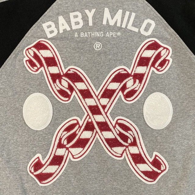 Bape BAPE MILO LOGO sweat varsity jacket a bathing ape NIGO Size US M / EU 48-50 / 2 - 5 Thumbnail