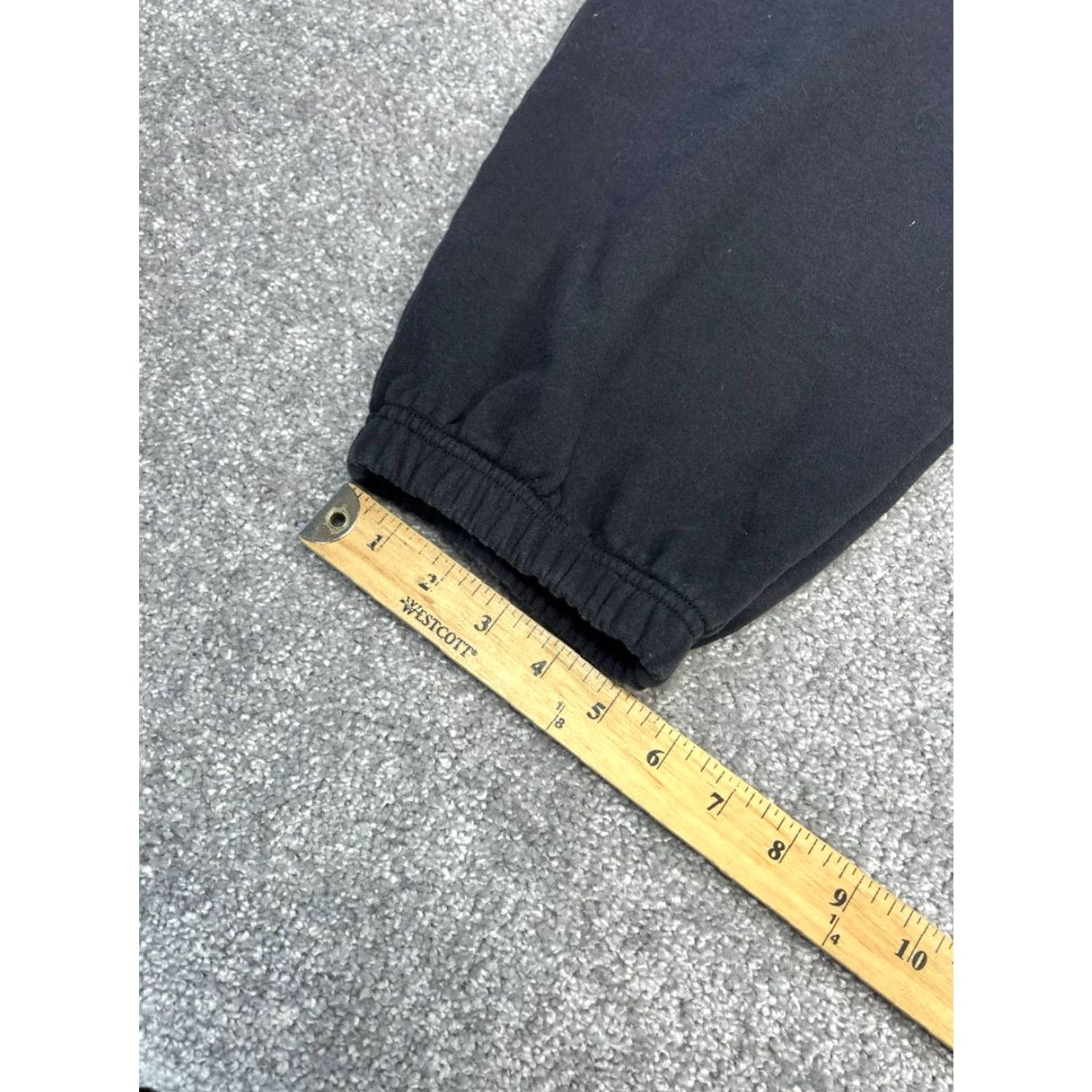 Athleta Athleta Sweatpants Mens Large Black Fleece Lined Cotton Stretch Tapered Leg Size US 33 - 4 Thumbnail