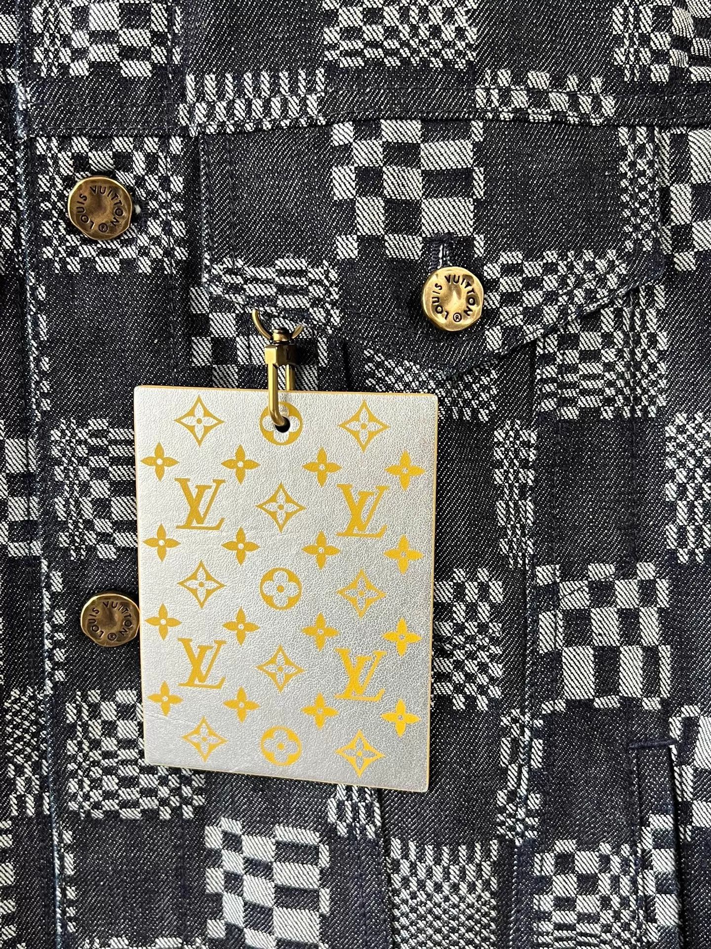 Louis Vuitton LV Damier Denim Jacket 48 Near Mint Size US M / EU 48-50 / 2 - 5 Thumbnail