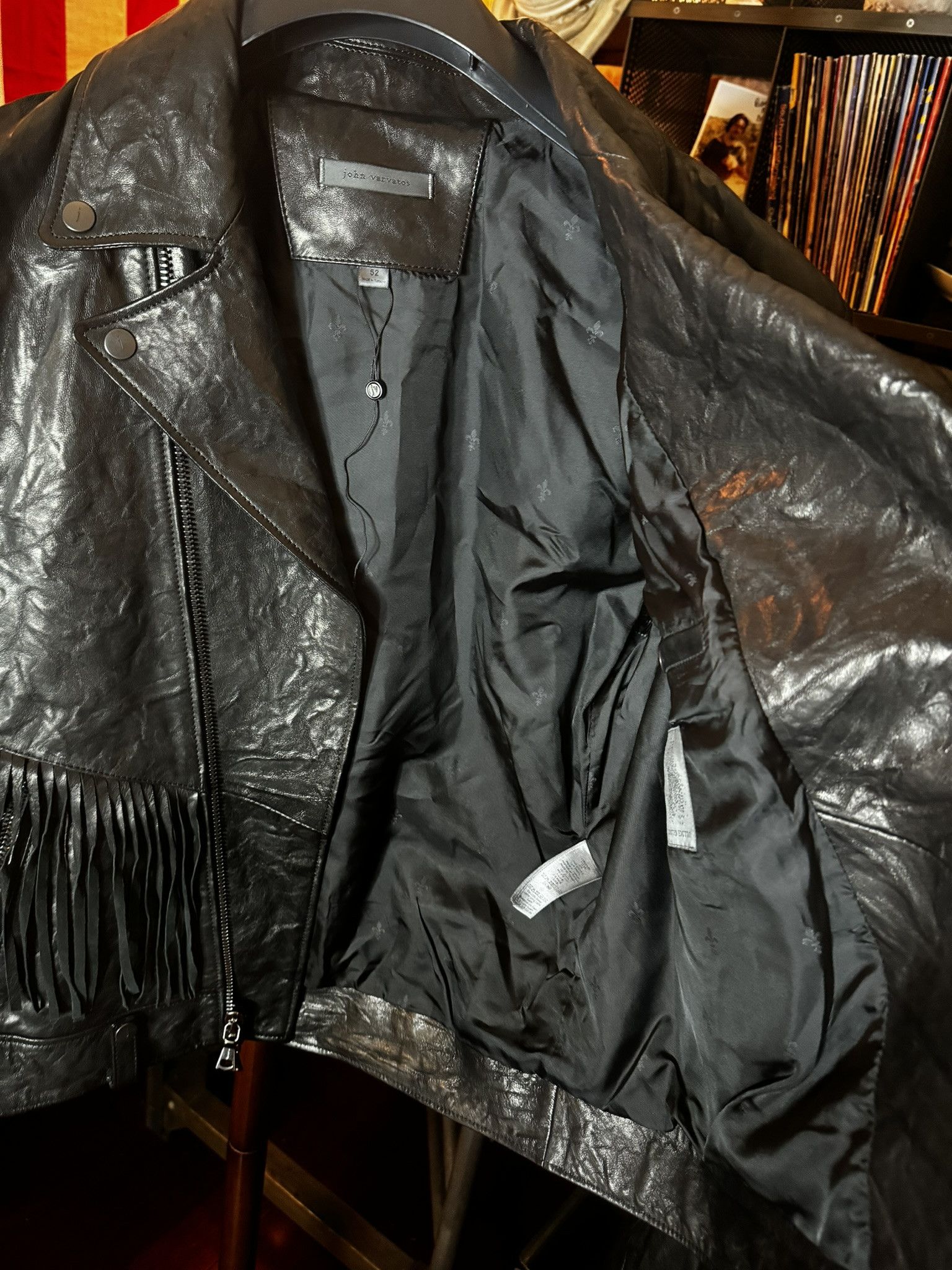John Varvatos $2,998 JOHN VARVATOS Chelsea Tassel LOPEZ Jacket in sz52 Size US L / EU 52-54 / 3 - 8 Thumbnail