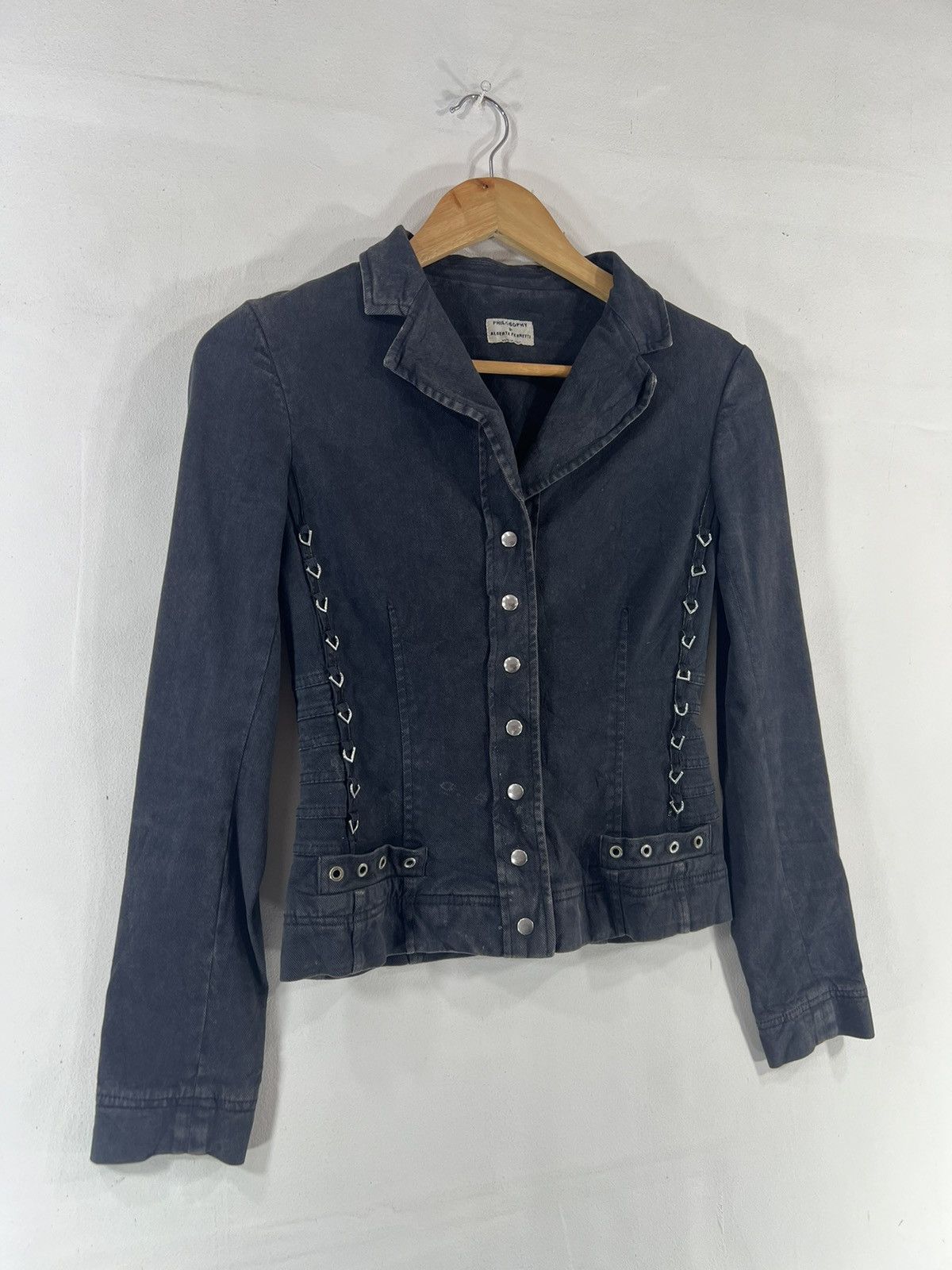 Alberta Ferretti Phylosophy di Alberta Ferretti Rare design jacket Size S / US 4 / IT 40 - 5 Thumbnail
