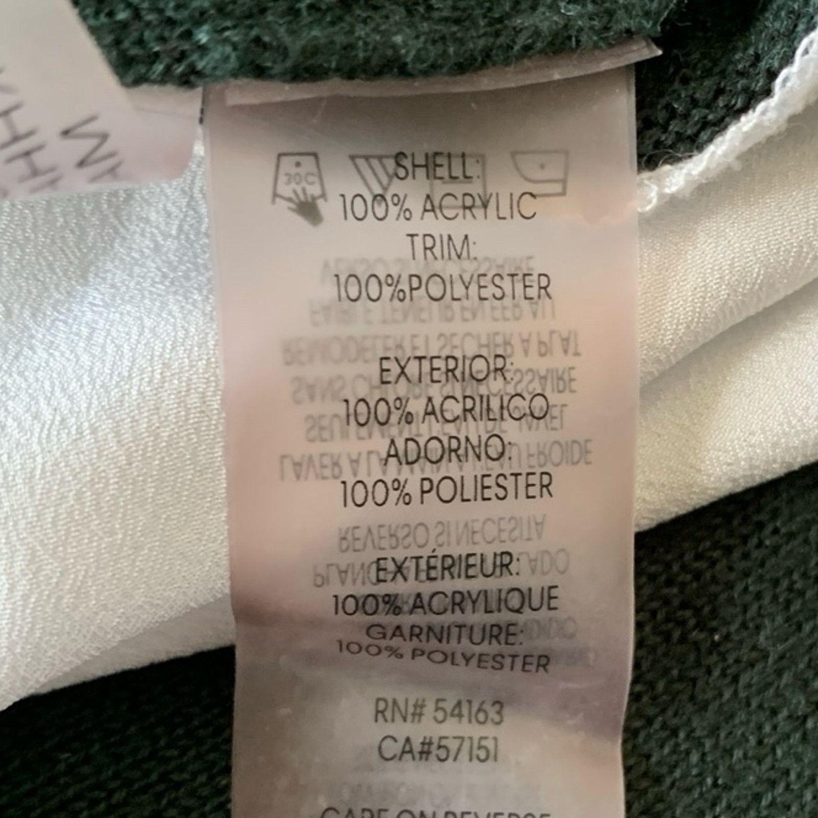 Calvin Klein Calvin Klein Women’s Size Medium Sweater knit Layered FLAW Size M / US 6-8 / IT 42-44 - 12 Thumbnail