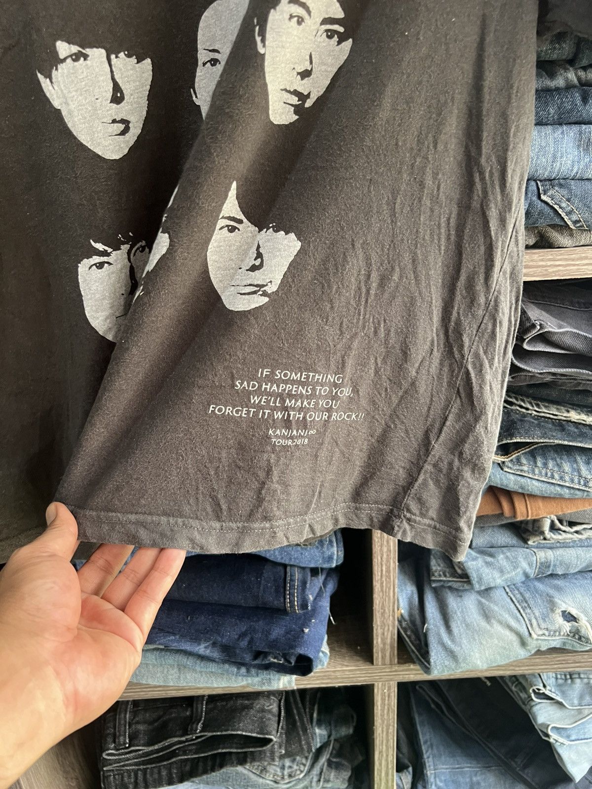 Band Tees 🔥Japanese Band Kanjani 2018 Tour Tee Size US M / EU 48-50 / 2 - 8 Thumbnail