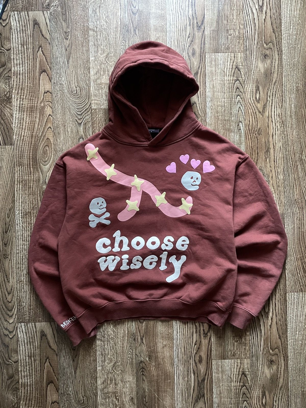 Broken Planet Broken Planet Hoodie “choose wisely” Red Size M Size US M / EU 48-50 / 2 - 1 Thumbnail