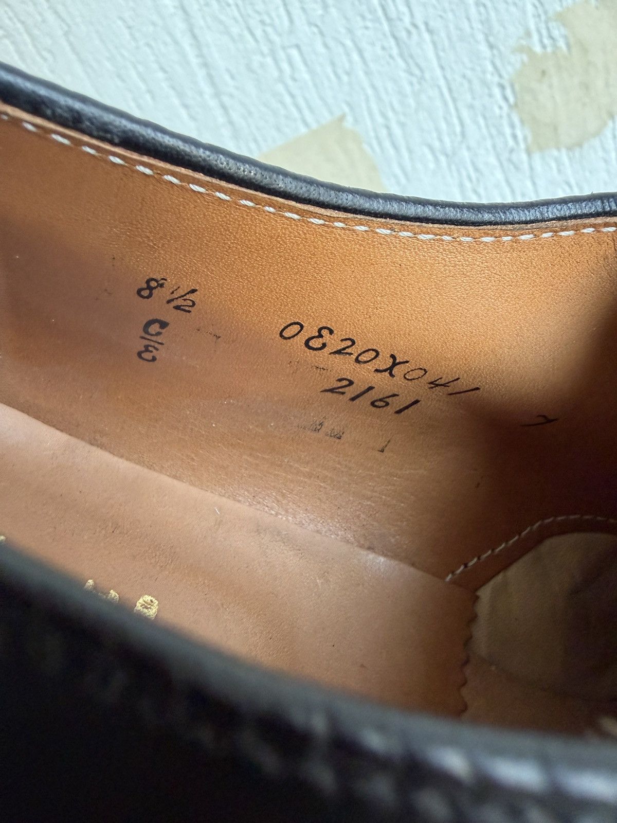 Alden 2161 shell cordovan cap toe derby Size US 8.5 / EU 41-42 - 8 Thumbnail