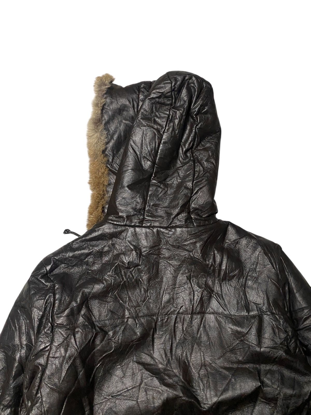 Le Grande Bleu (L.G.B.) 2000's Edifice Fur Pigskin Leather Jacket Size US M / EU 48-50 / 2 - 9 Thumbnail