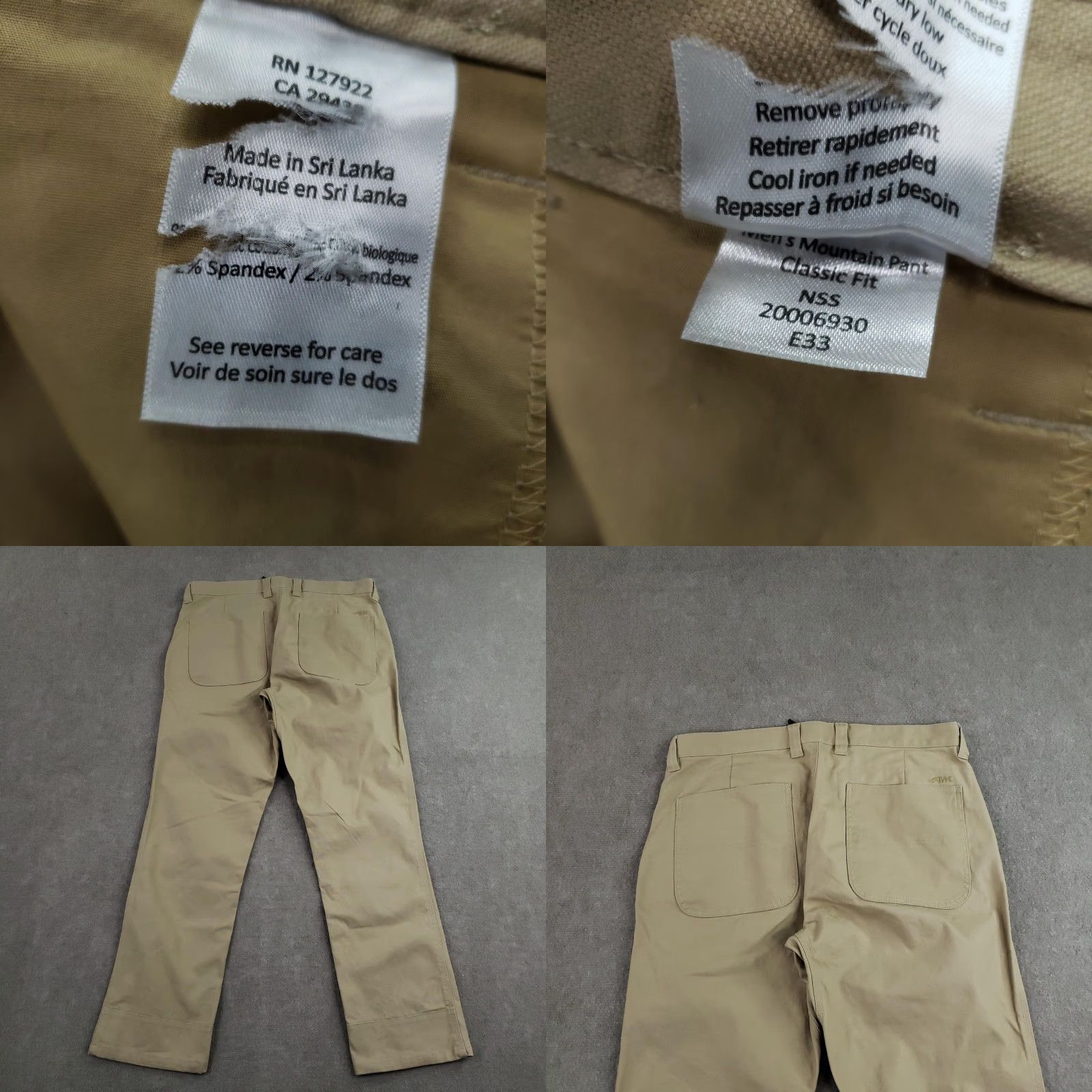 Mountain Khakis Mountain Khakis Pants Mens 40x32 dKhaki Classic Fit Stretch Outdoor Size US 40 / EU 56 - 9 Thumbnail