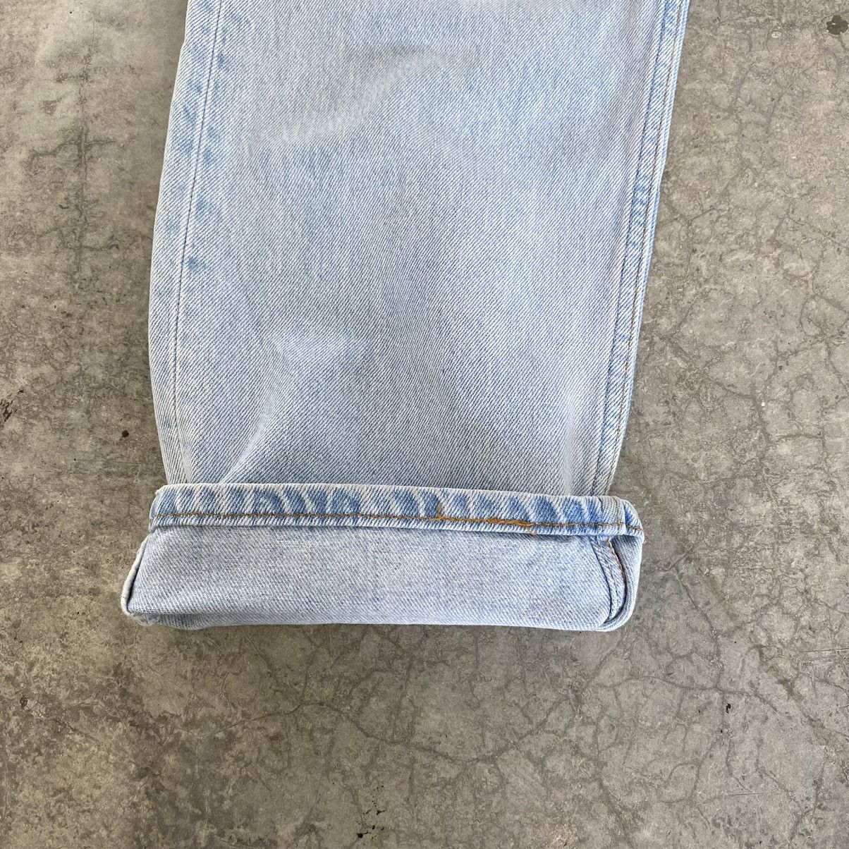 Levi's Size 35x30 Vintage 1996 Levis 501 Light Blue Jeans Size US 35 - 8 Thumbnail
