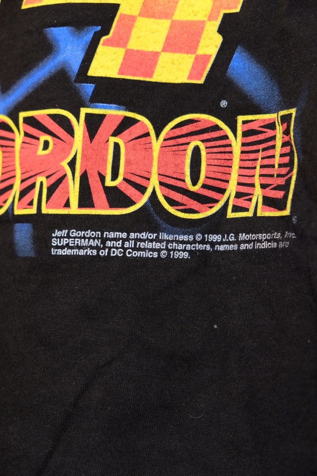 NASCAR × Vintage Vintage 1999 Nascar Jeff Gordon x Superman t-shirt Size US L / EU 52-54 / 3 - 7 Thumbnail
