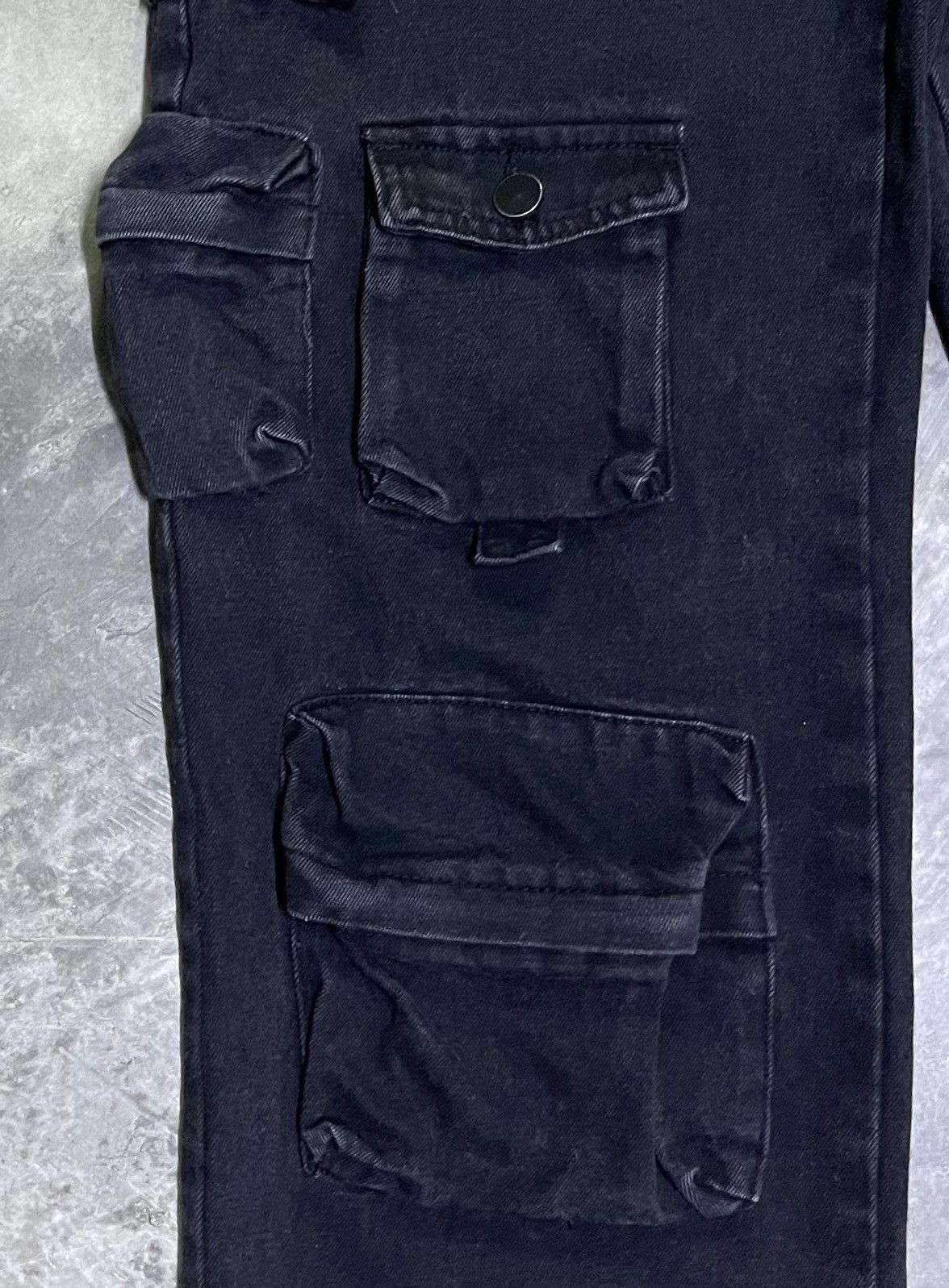 Japanese Brand Baggy Jeans Japan Cargo Pant Edikted Size US 30 / EU 46 - 4 Thumbnail