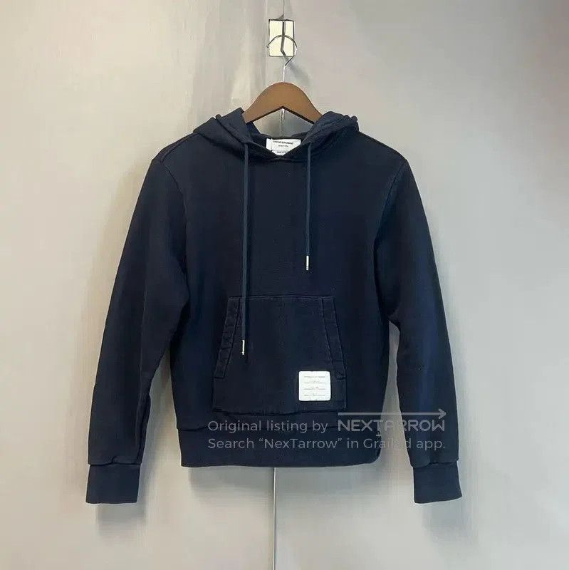 Thom Browne Thom Browne Navy Cotton Women's Hoodie . Size S / US 4 / IT 40 - 1 Thumbnail