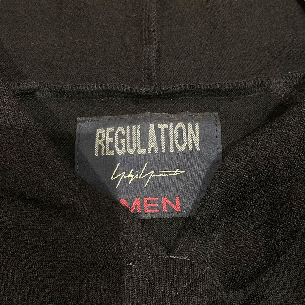 Yohji Yamamoto REGULATION Yohji Yamamoto // Long-sleeved hoodie Size US L / EU 52-54 / 3 - 6 Thumbnail