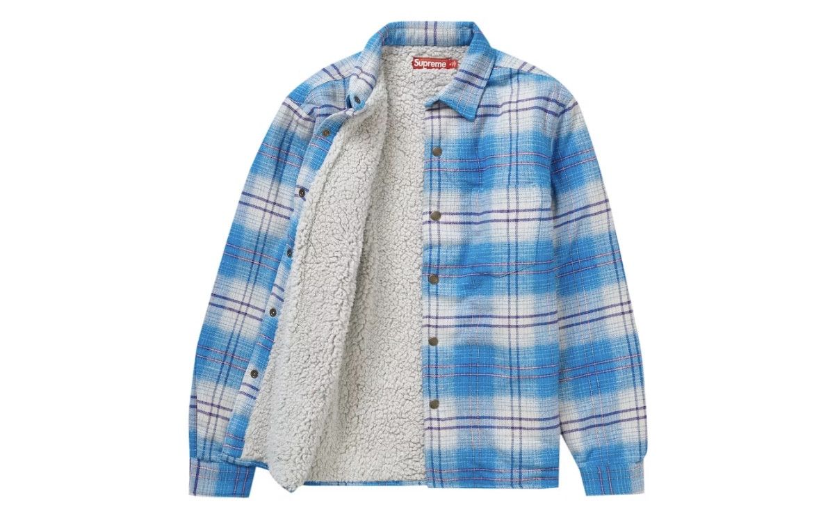 Supreme Lined Flannel Snap Shirt