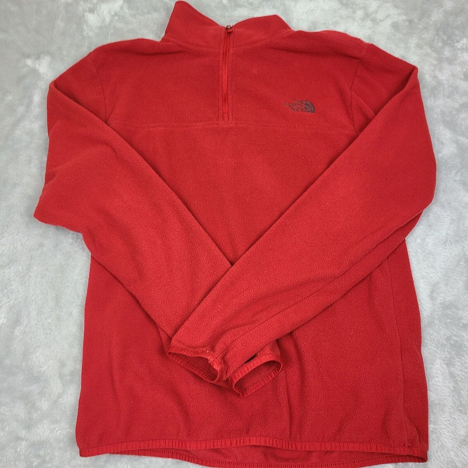The North Face The North Face Small Long Sleeve 1/4 Zip Pullover Fleece Size S / US 4 / IT 40 - 1 Thumbnail