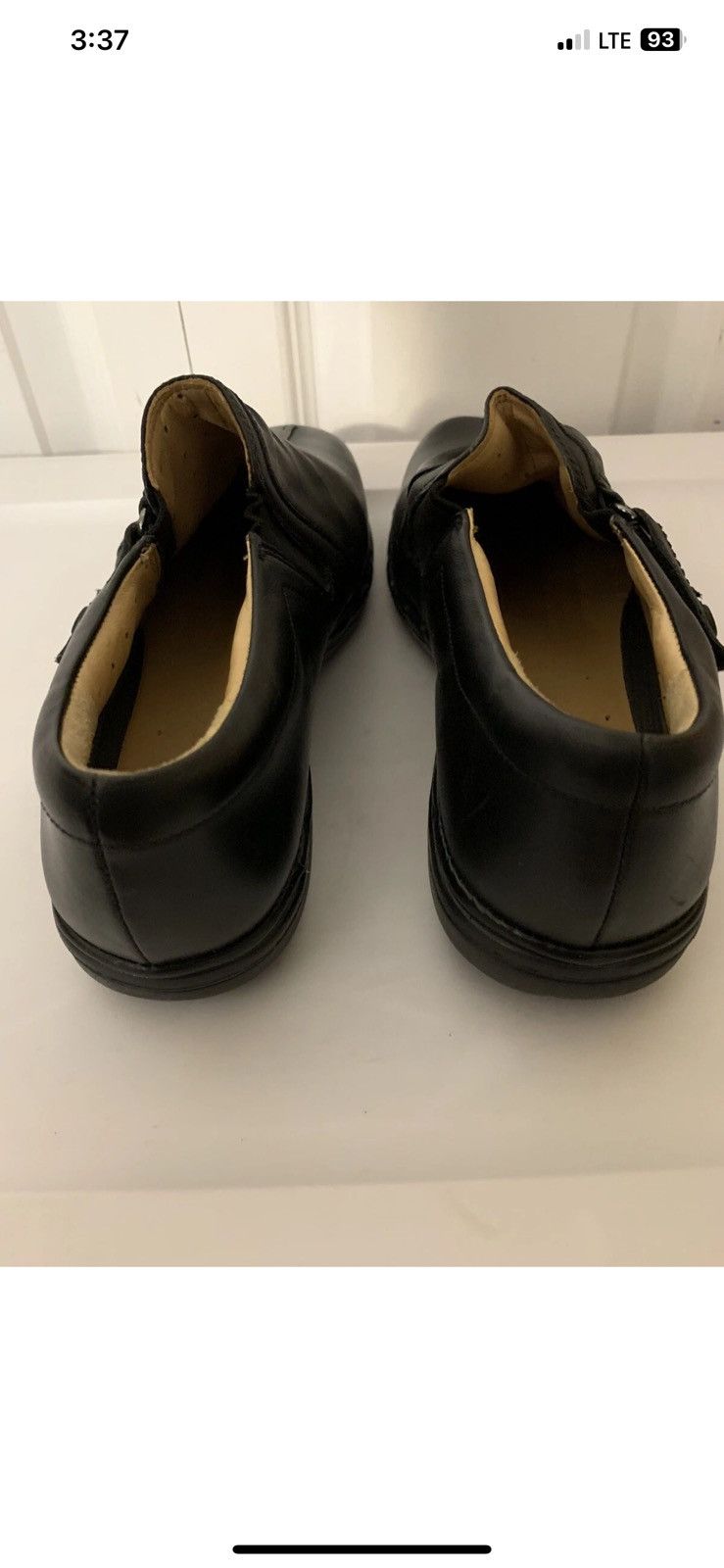 Clarks Clarks Artisan Women's 9M Slip-On Loafer Black Leather Shoe Size US 9 / EU 42 - 10 Thumbnail