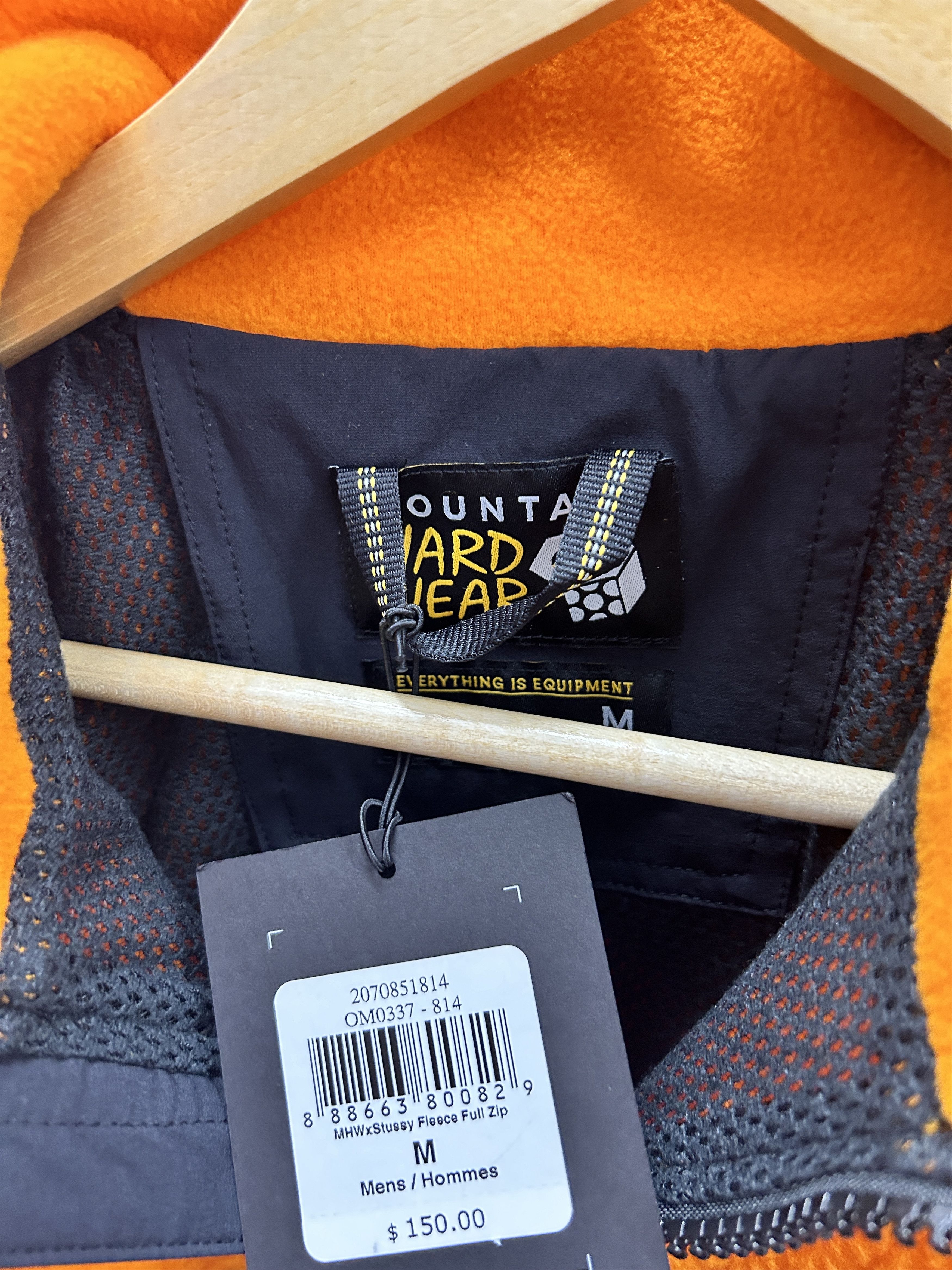Mountain Hardwear × Stussy STÜSSY & MOUNTAIN HARDWEAR FLEECE JACKET Size US M / EU 48-50 / 2 - 3 Thumbnail