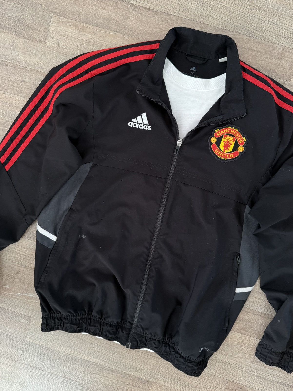 Adidas Adidas Y2K Manchester United Track Soccer Blokecore Jacket Size US M / EU 48-50 / 2 - 5 Thumbnail