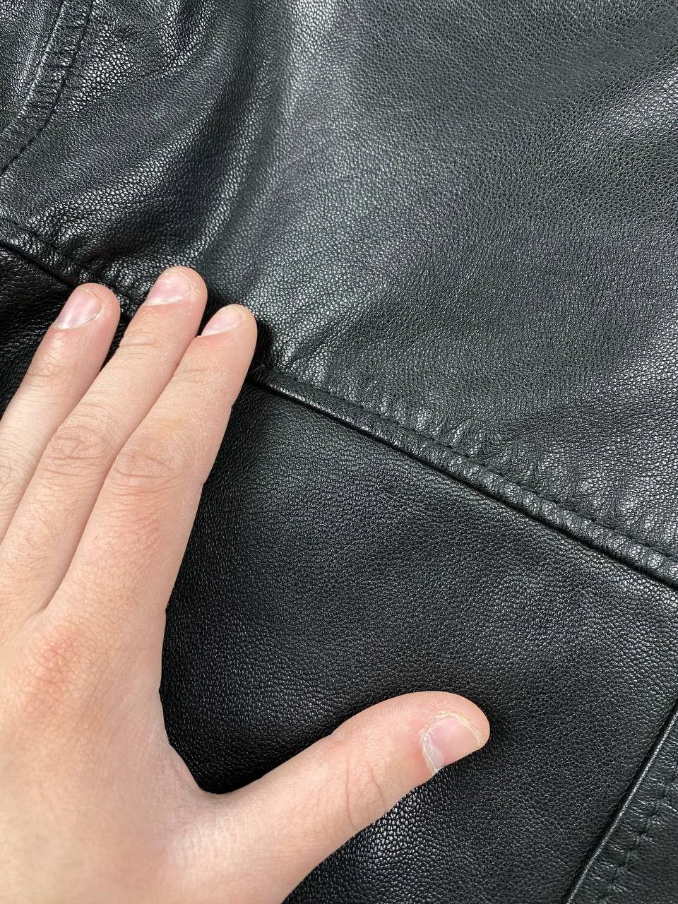 Levi's Vintage Levi's Leather Simple Jacket 00s Men Size S Black Size US S / EU 44-46 / 1 - 17 Thumbnail