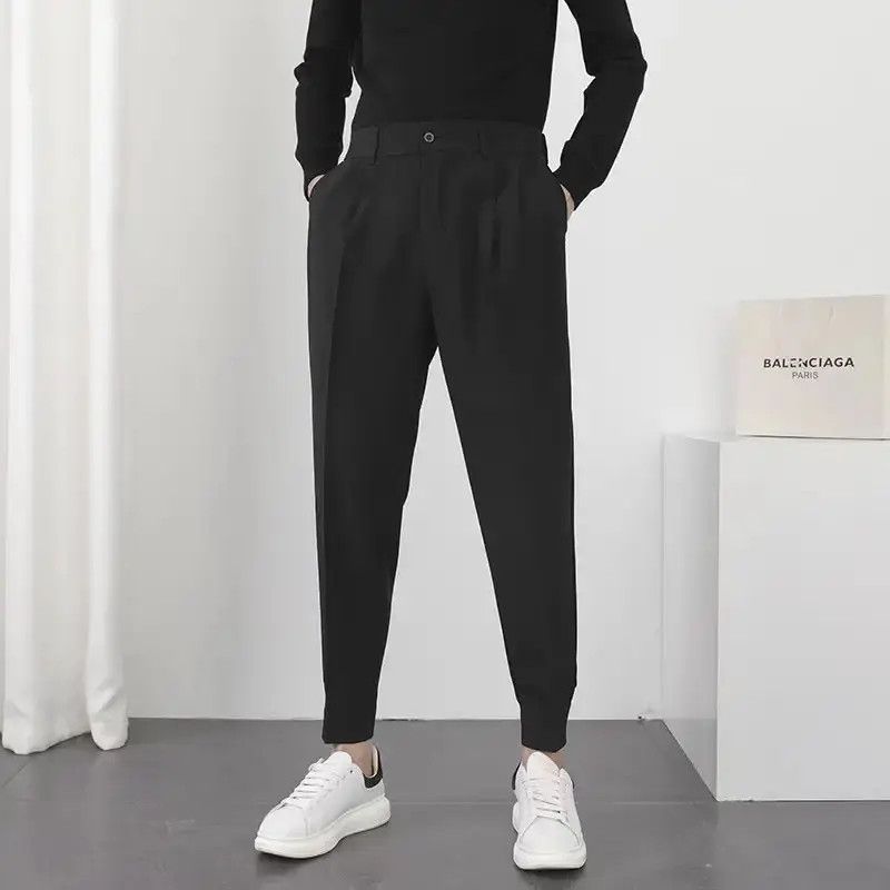 Japanese Brand Casual Pants Elastic Waist Trousers Streetwear Size US 32 / EU 48 - 1 Thumbnail