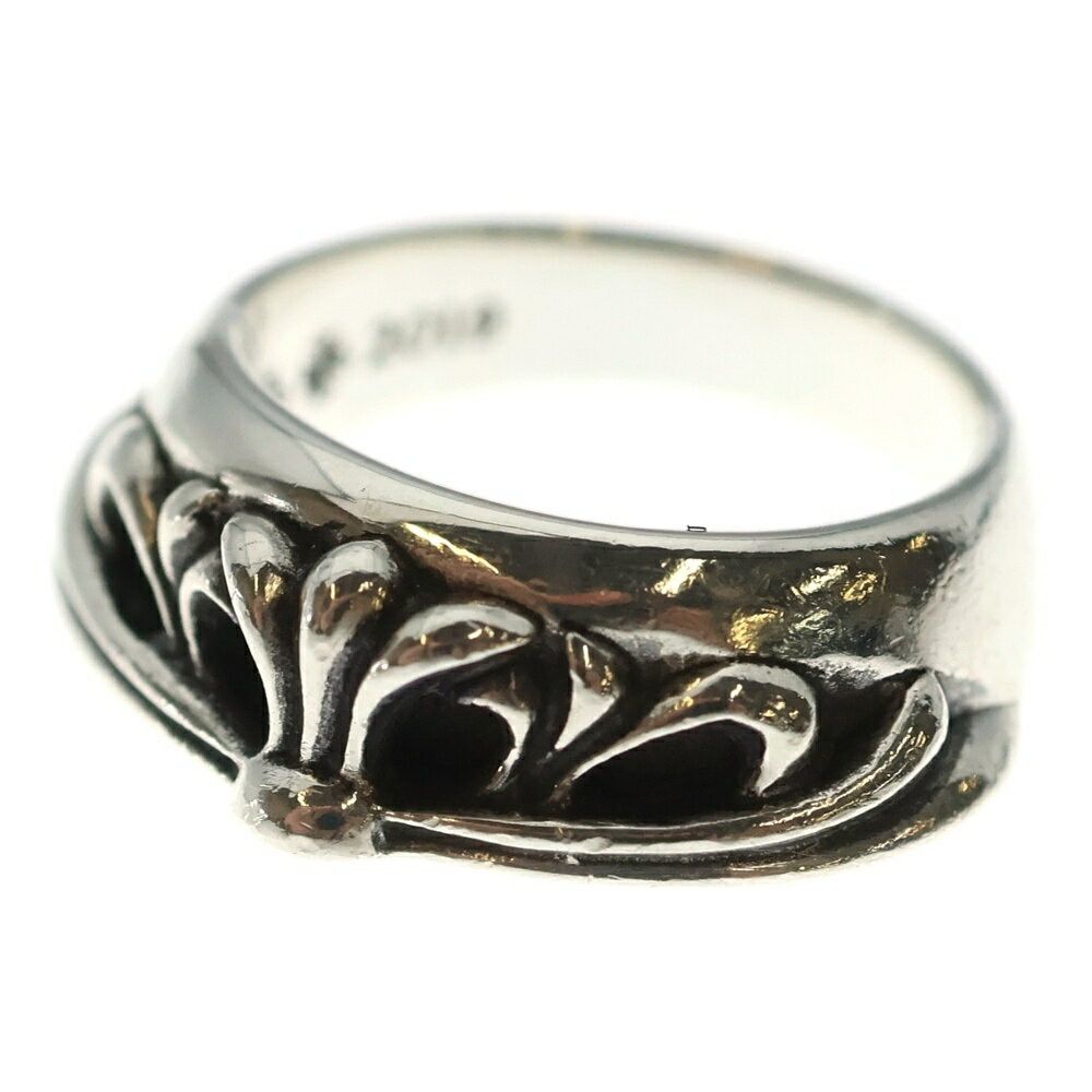 Chrome Hearts Chrome Hearts Half Classic Floral Cross Ring (silver) Size ONE SIZE - 1 Thumbnail