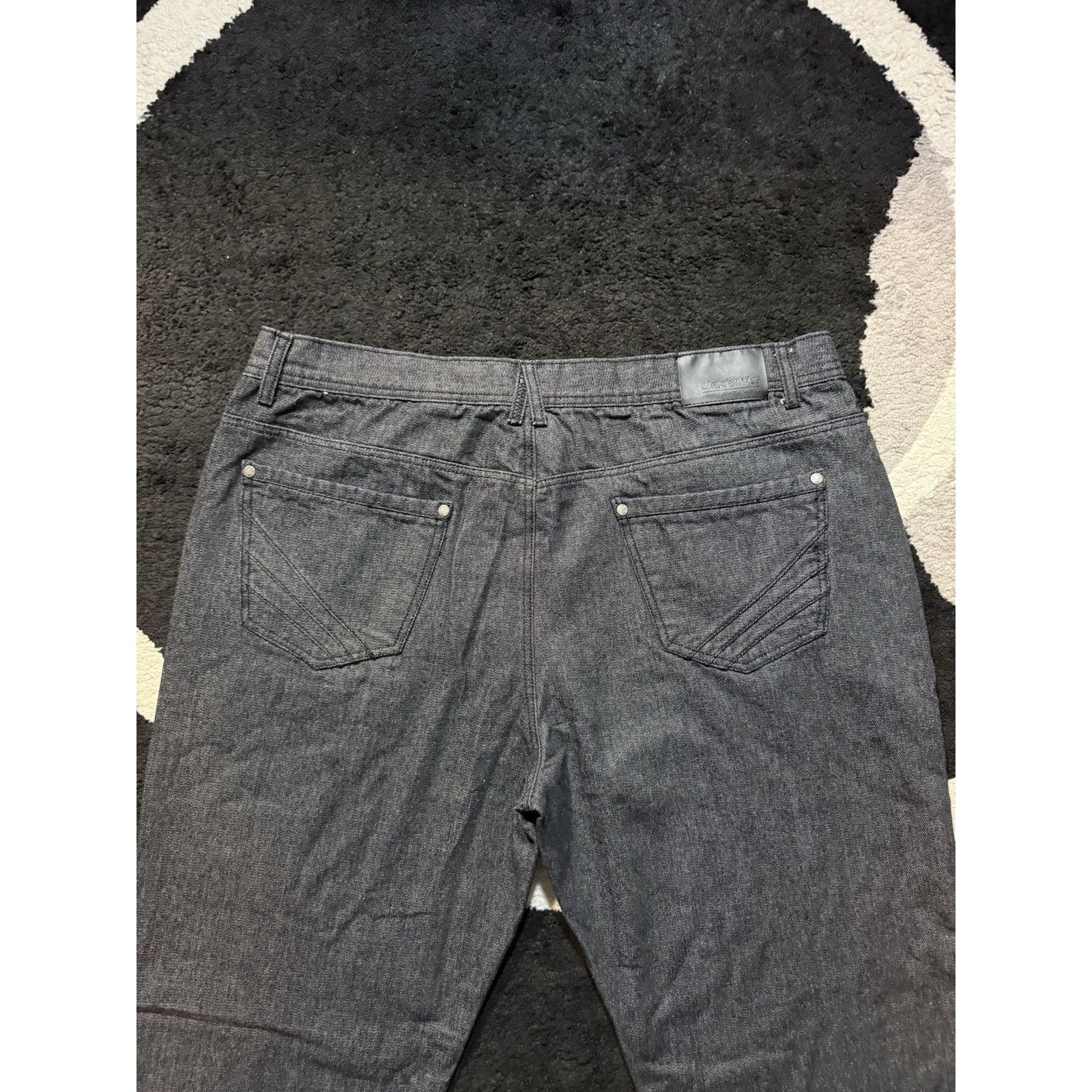 Akademiks Akademiks Baggy Fit Denim Jeans 42x32 Gray Y2K Streetwear Size US 42 / EU 58 - 2 Thumbnail