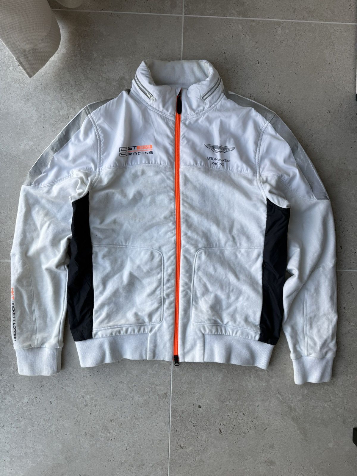 Vintage Vintage Aston Martin Hackett Racing Jacket Size L Size US L / EU 52-54 / 3 - 1 Thumbnail