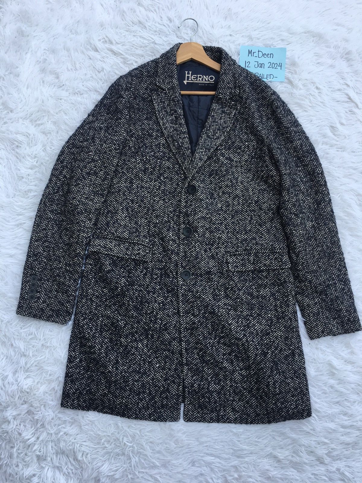 Herno Rare Vintage Herno Wool Blazer Size L / US 10 / IT 46 - 1 Thumbnail