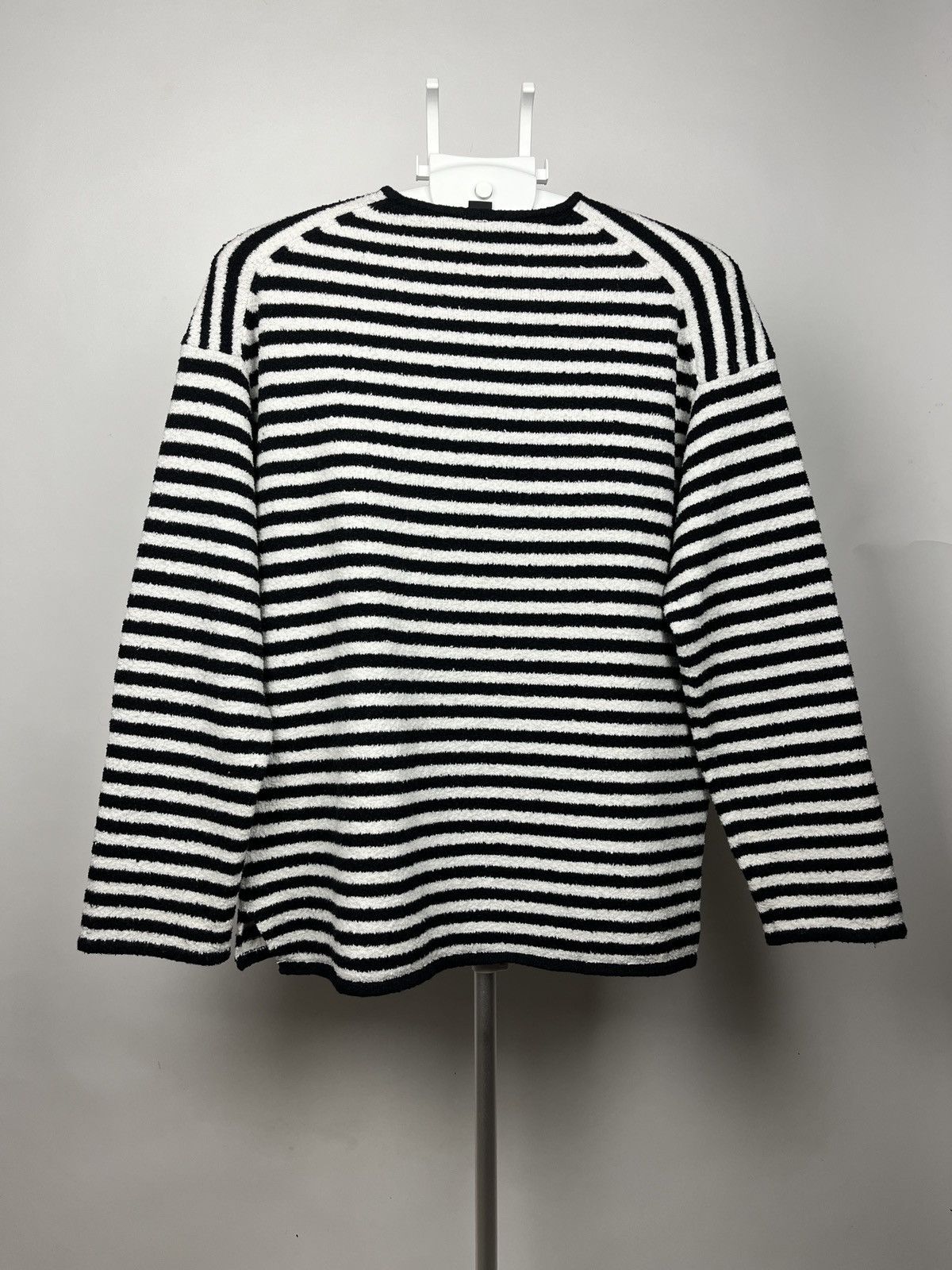 Japanese Brand Vintage🔥Y’s Yohji Yamamoto Striped Sweater/Sweatshirt Size US XL / EU 56 / 4 - 2 Thumbnail