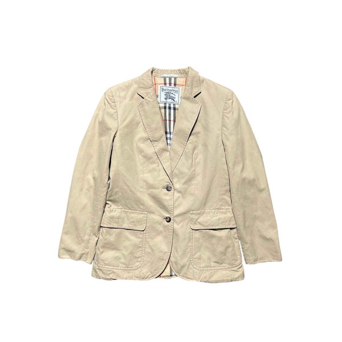 Burberry Vintage Burberrys Blazer Size S / US 4 / IT 40 - 1 Thumbnail