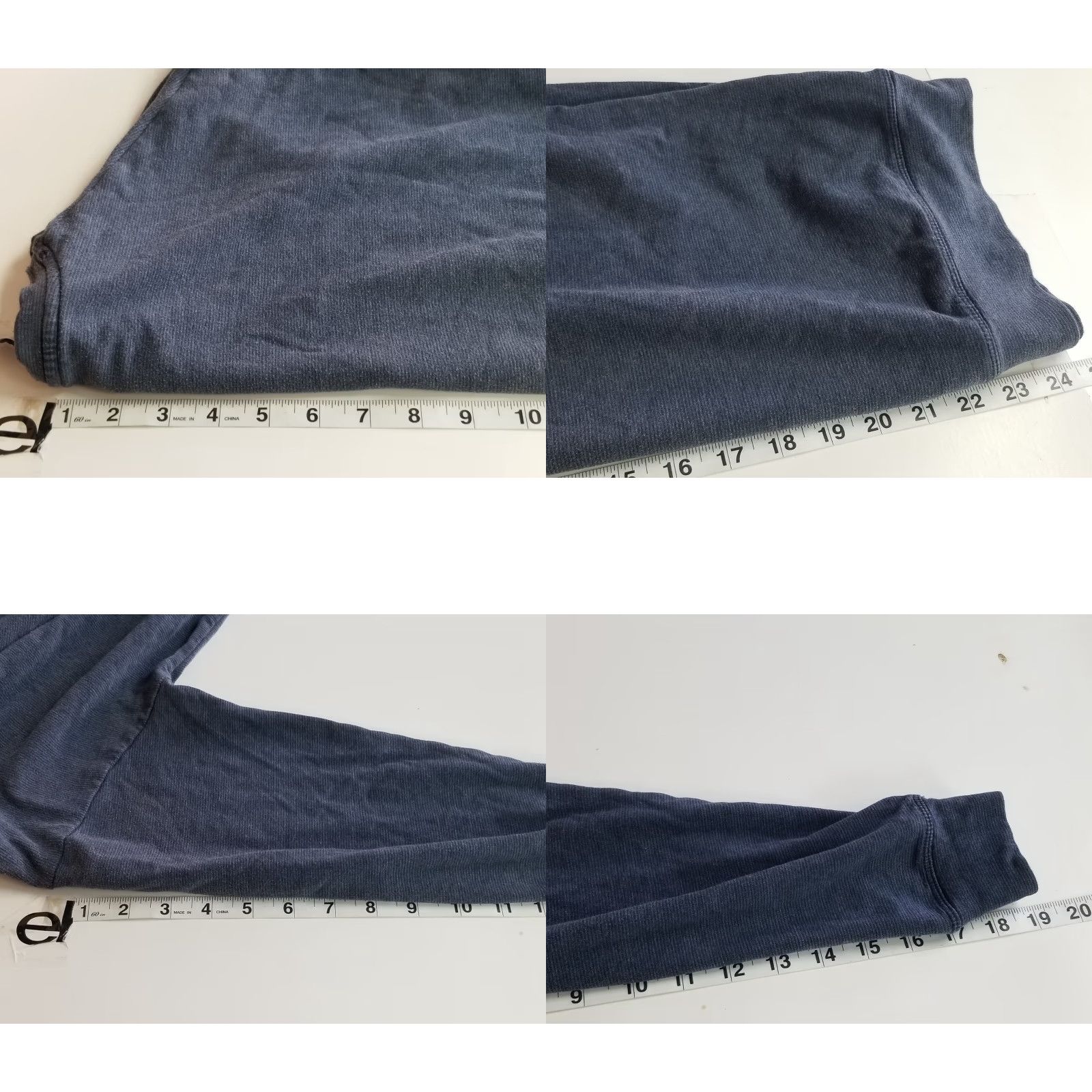 Athleta Athleta Sweatshirt Womens Small Gray Crew Neck Activewear Thumbholes Distressed Pullover Pockets Size S / US 4 / IT 40 - 9 Thumbnail