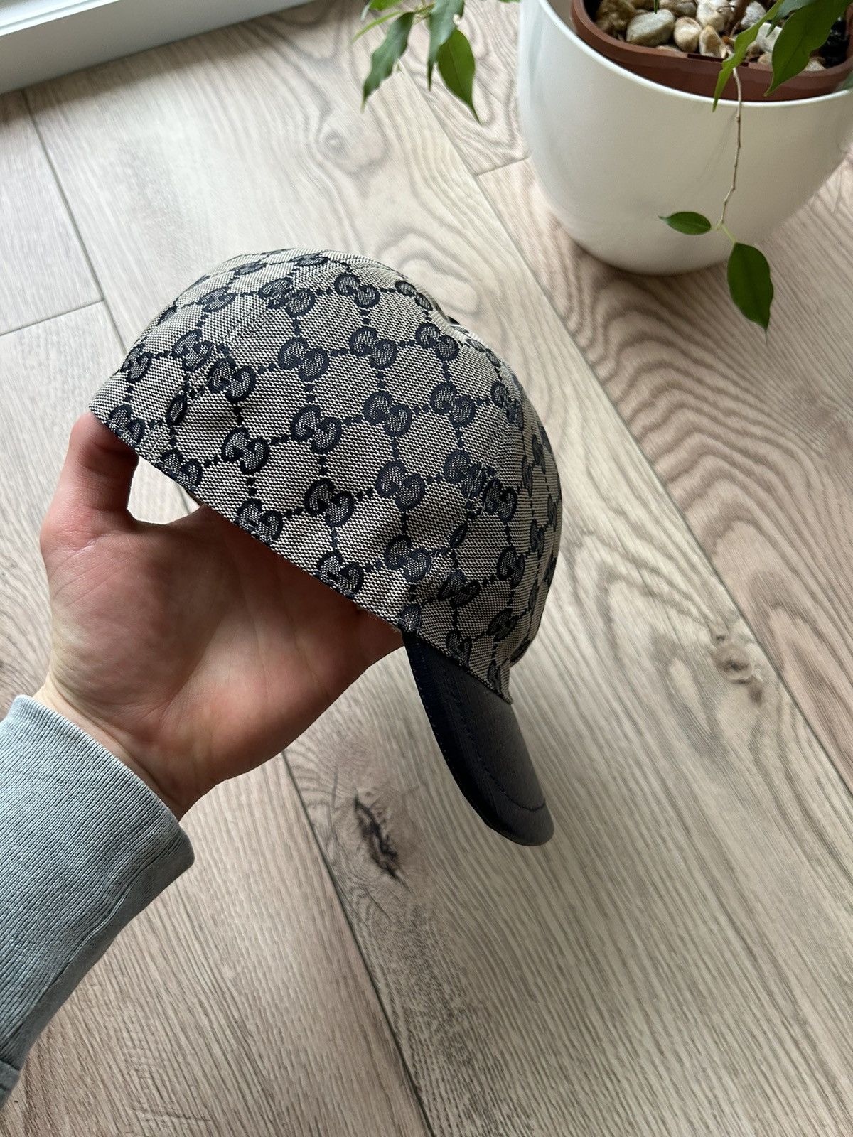 Gucci × Vintage Gucci Monogram Cap Size ONE SIZE - 3 Thumbnail