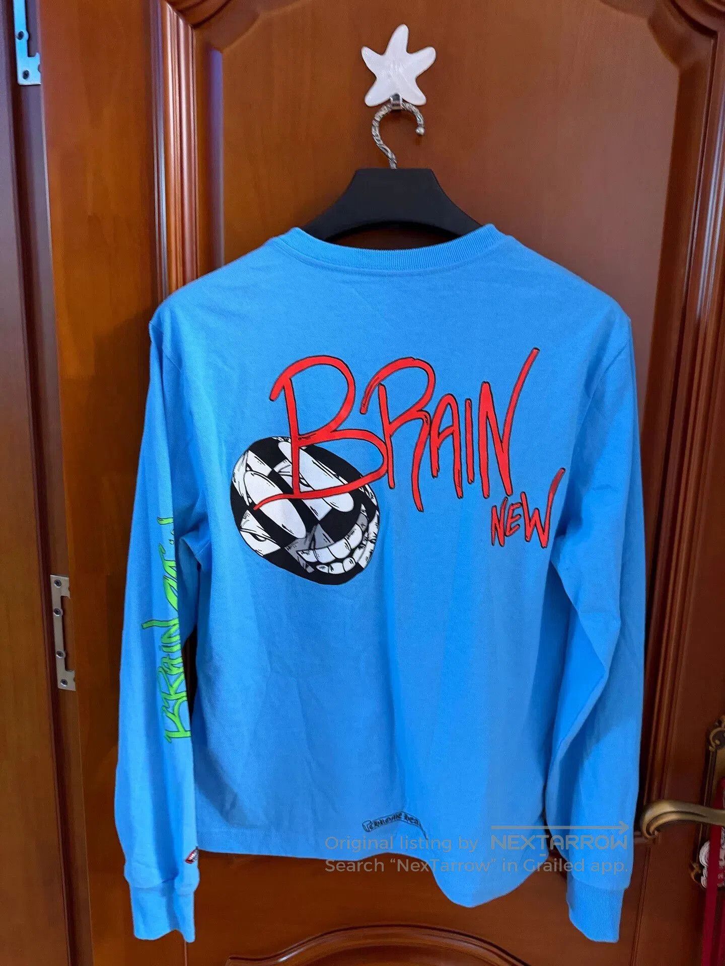 Chrome Hearts chrome hearts blue long sleeve sweatshirt. Size US M / EU 48-50 / 2 - 2 Thumbnail