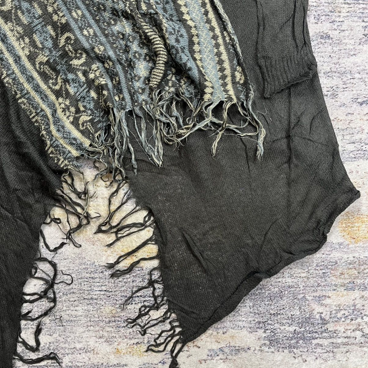 Le Grande Bleu (L.G.B.) BBP fringe knit outer cardigan vkei grunge style Size US L / EU 52-54 / 3 - 9 Thumbnail