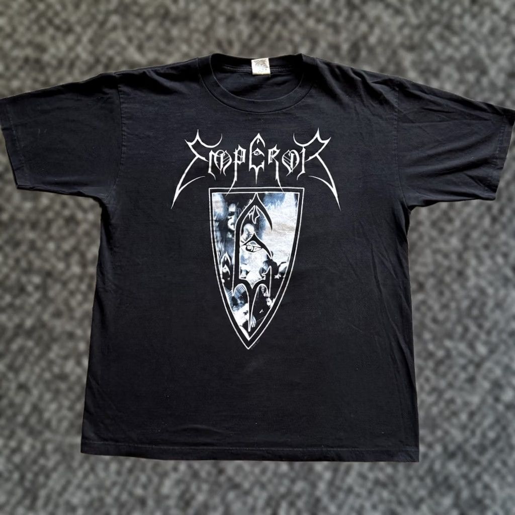 Imperial Vintage 2001 Emperor Emperial Live Ceremony Shirt Sz XL Norwegian Black Metal Graphic Size US XL / EU 56 / 4 - 1 Thumbnail