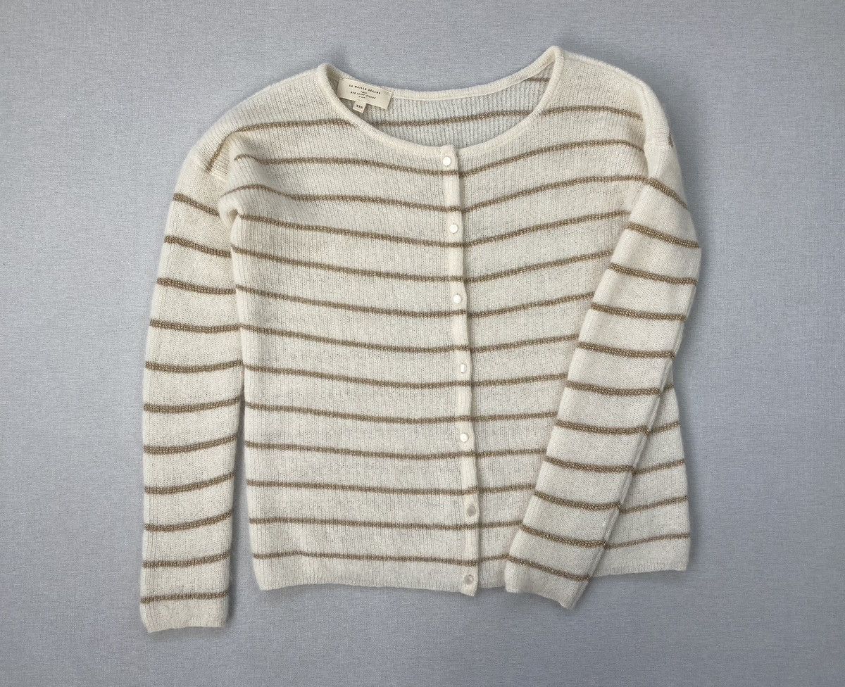 Sezane La Maille Sezane Super Kid Mohair Baby Alpaca Cardigan XXS Size XXS / US 00 / IT 34 - 3 Thumbnail
