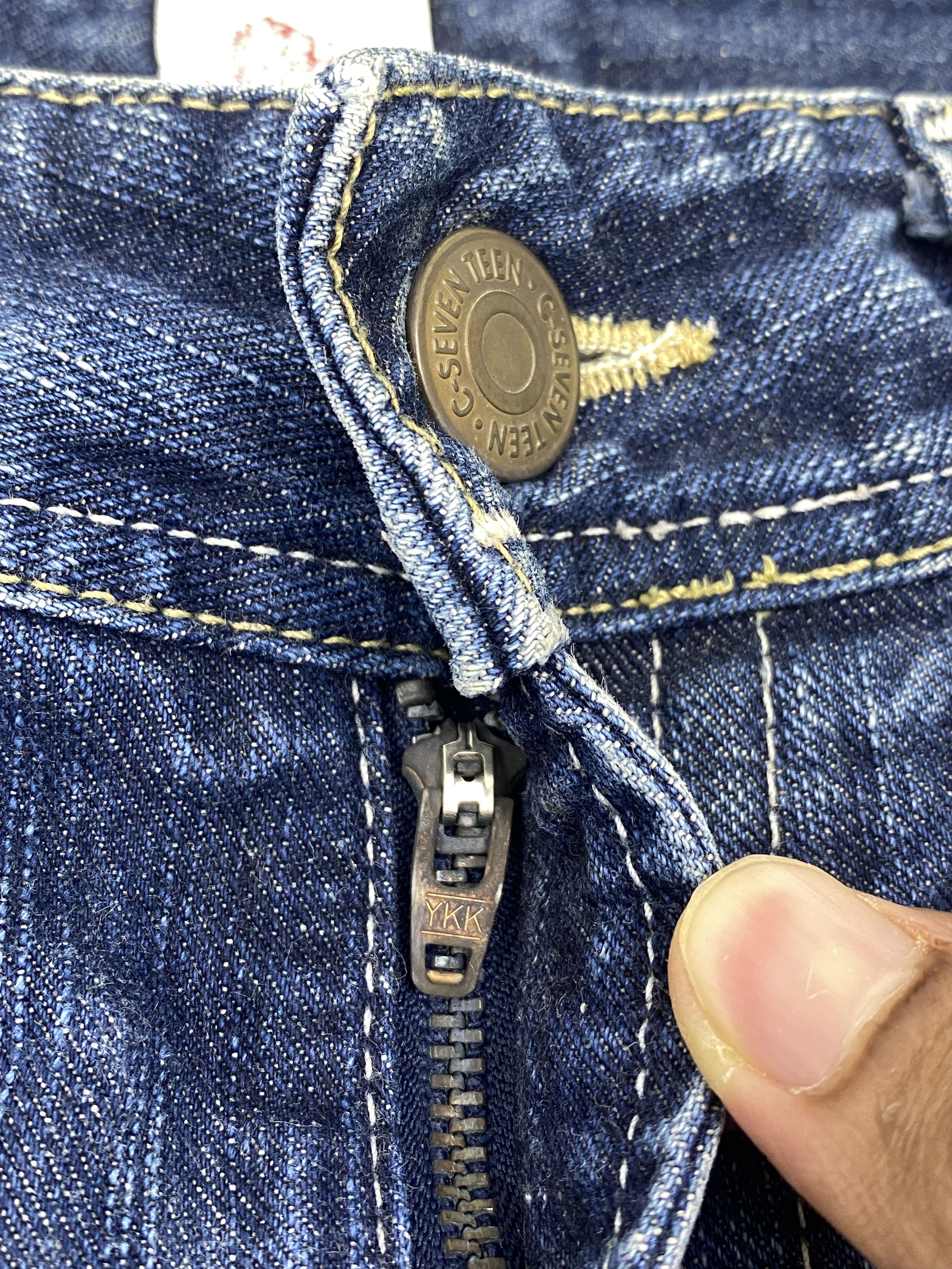 If Six Was Nine Vintage Japanese Brand Flared Bootcut Jeans DP2818 Size US 28 / EU 44 - 14 Thumbnail
