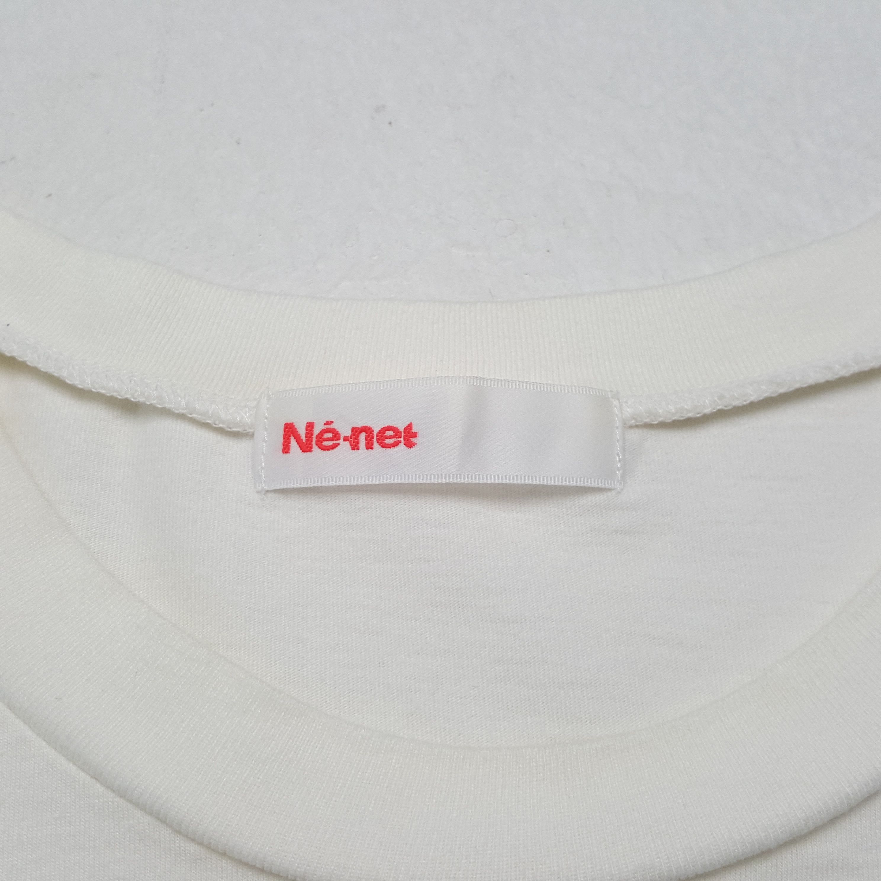 Ne-Net Vintage Ne-Net by Issey Miyake Japan Brand T-Shirt C301N67 Size S / US 4 / IT 40 - 4 Thumbnail