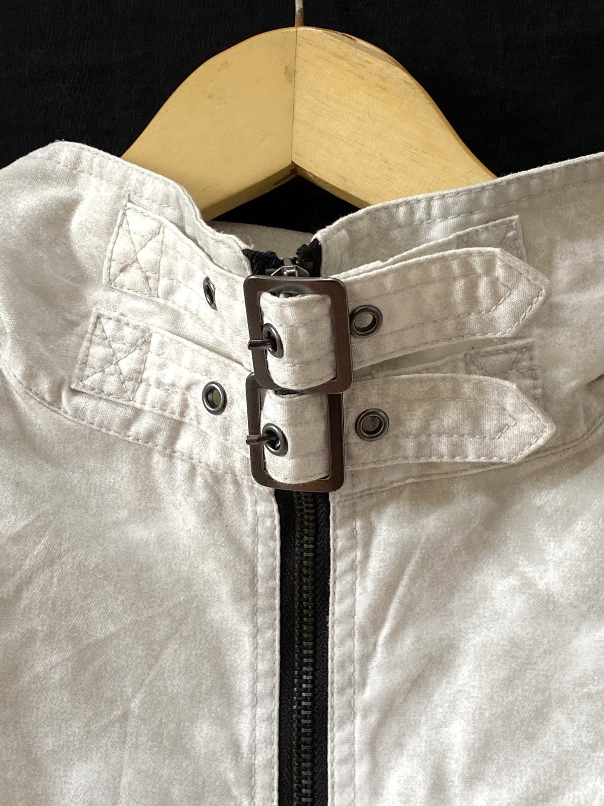 In The Attic Create Barefoot Bleach Zipper Jacket 🌫️ Size US M / EU 48-50 / 2 - 9 Thumbnail