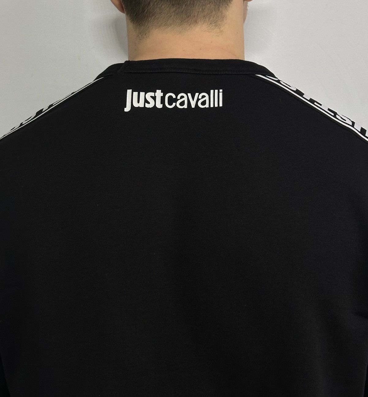 Just Cavalli Just Cavalli Cotton Crewneck Pullover Sweatshirt Size L Size US L / EU 52-54 / 3 - 5 Thumbnail
