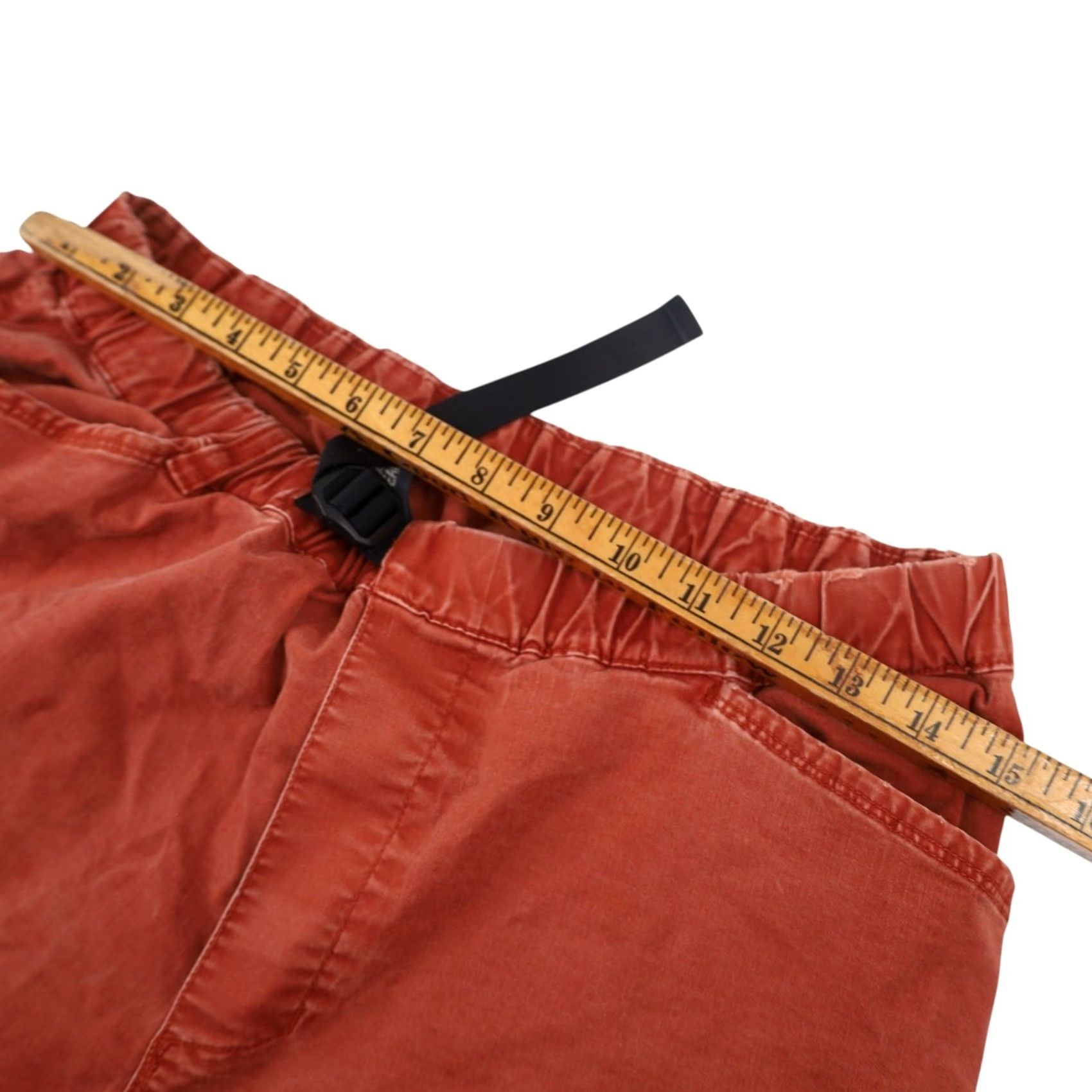 Mountain Hardwear VINTAGE Mountain Hardwear Burt Orange Adventure Shorts Mens Large L Orange Cargo 90s Beachwear Boys Womens Size US 33 - 7 Thumbnail