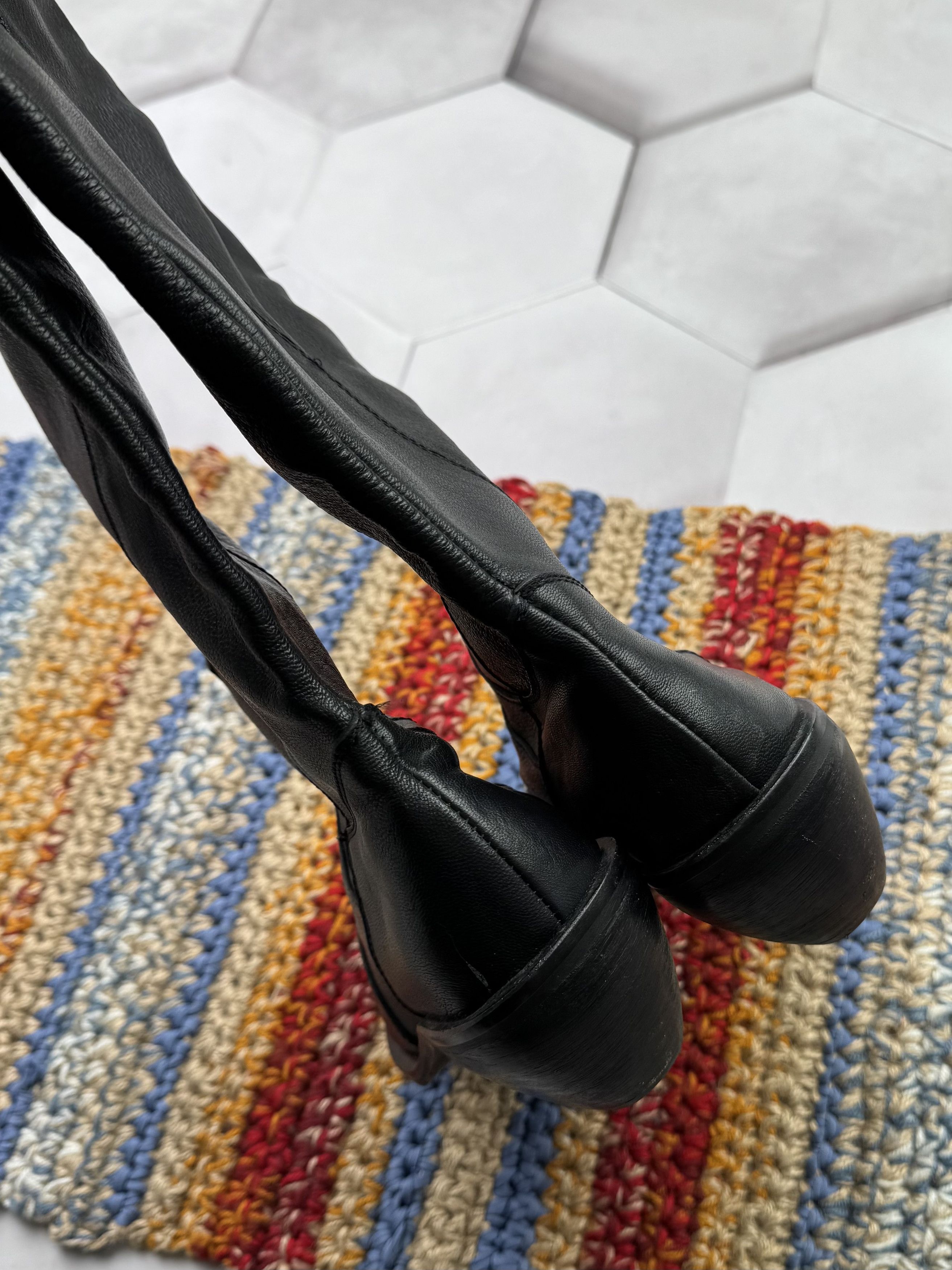 Japanese Brand Vintage Leather Boots (E4) Size US 8.5 / IT 38.5 - 8 Thumbnail