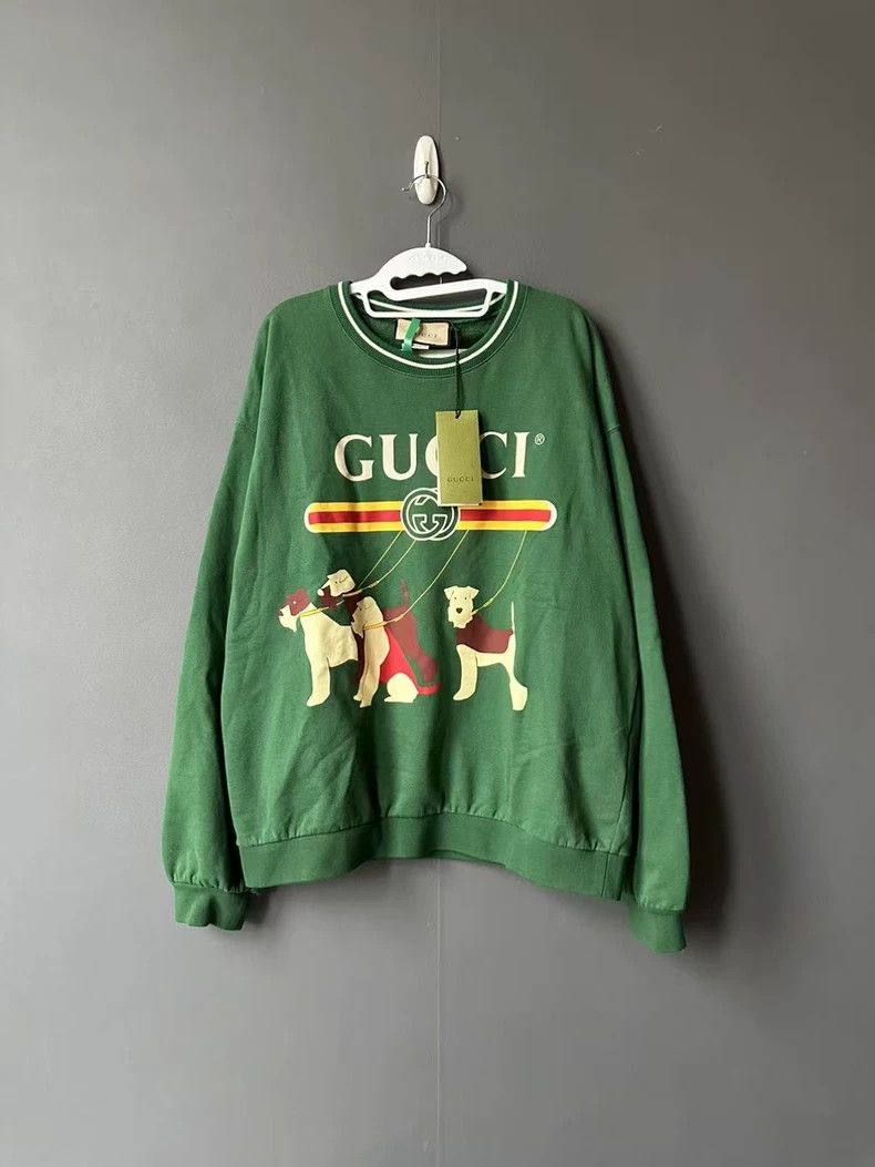 Gucci Gucci Dog sweatshirt Size US M / EU 48-50 / 2 - 1 Thumbnail