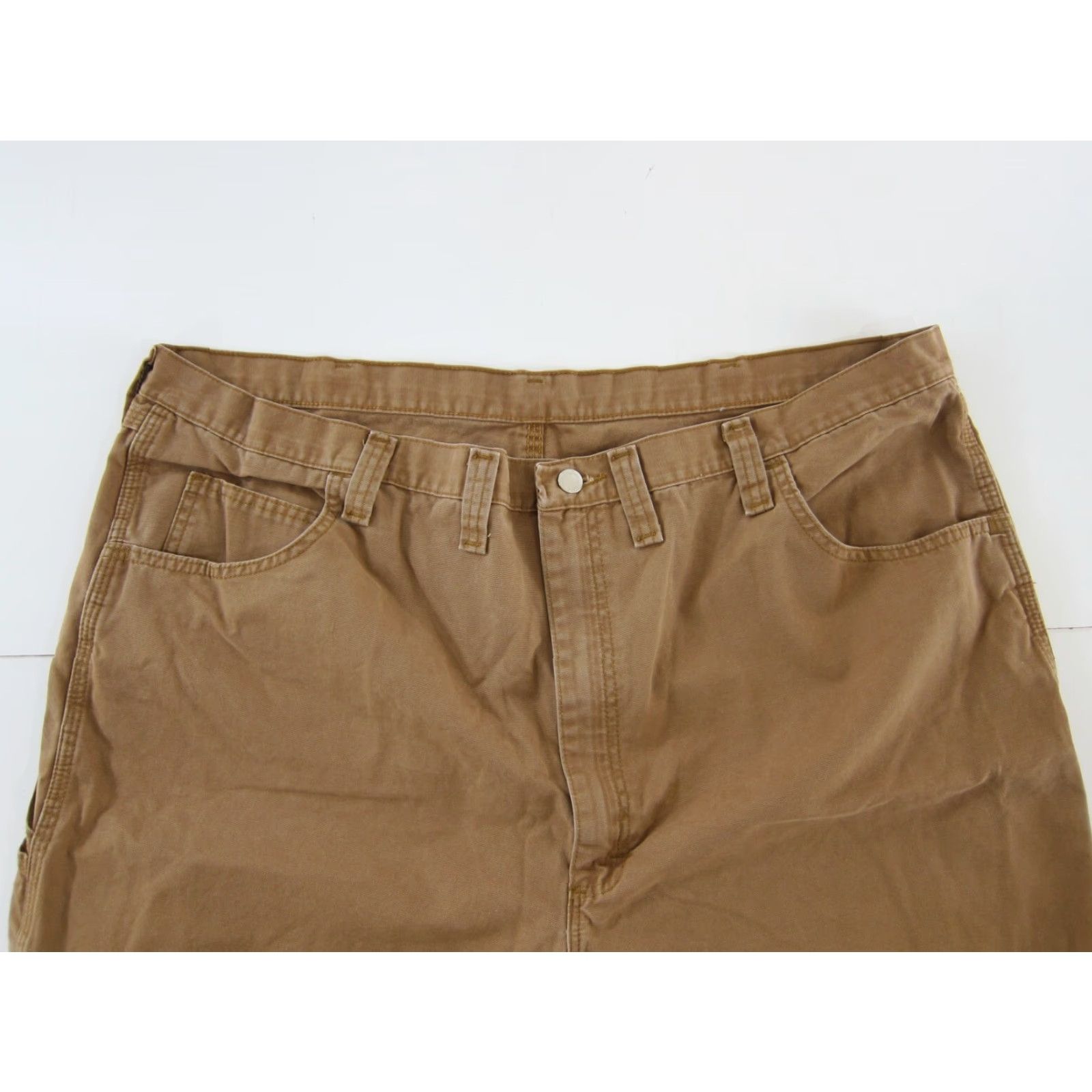 Wrangler Wrangler 100% Cotton Brown Pocket Cargo Carpenter Work Short Men Size 46 Size US 30 / EU 46 - 3 Thumbnail