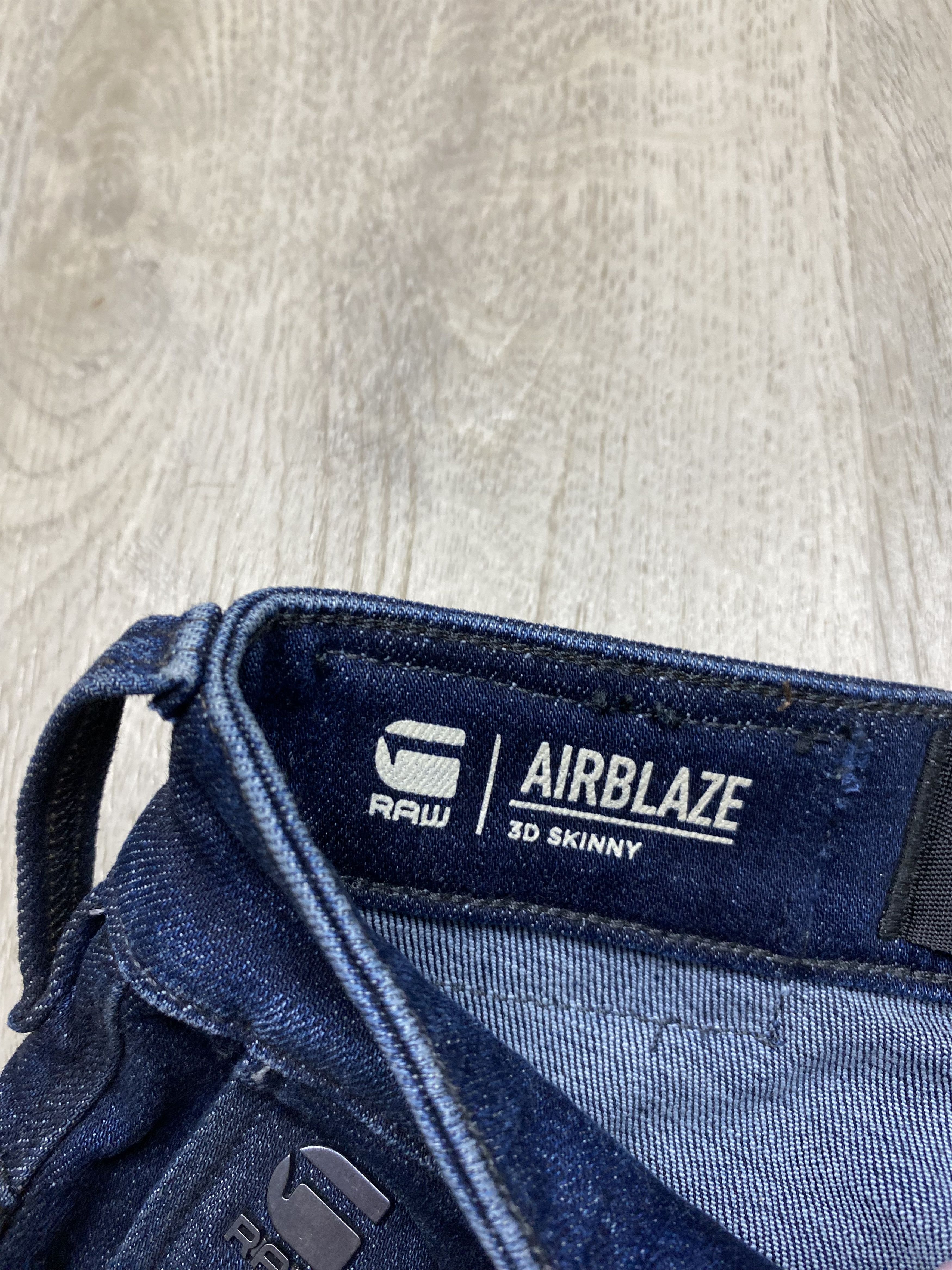 G-Star G Star Raw Airblaze Denim Double Knee Pants 3D Skinny Jeans Size US 28 / EU 44 - 4 Thumbnail