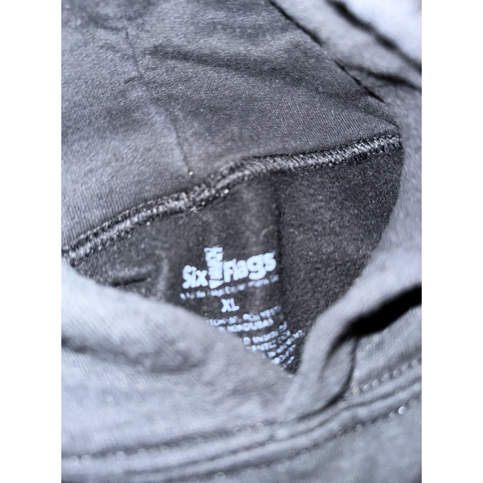 Vintage Six Flags Fright Fest Hoodie Sweatshirt Black Medium Mens M & M Size US M / EU 48-50 / 2 - 3 Thumbnail